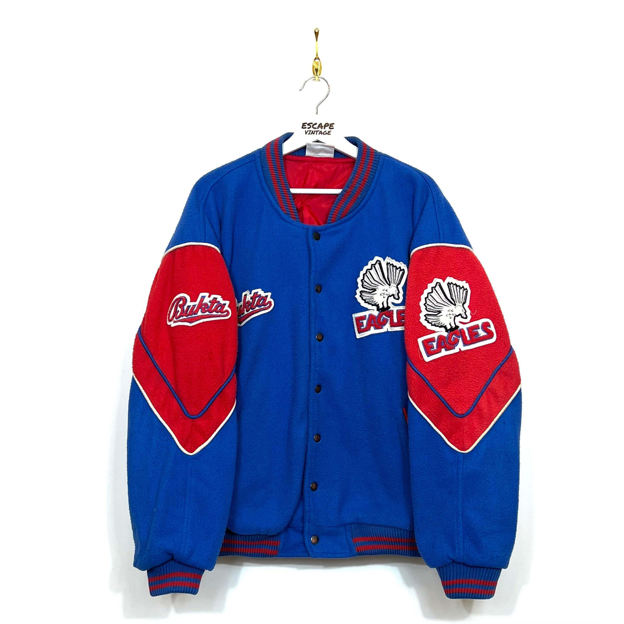 90s Giacca Varsity USA Eagles Vintage [XL]
