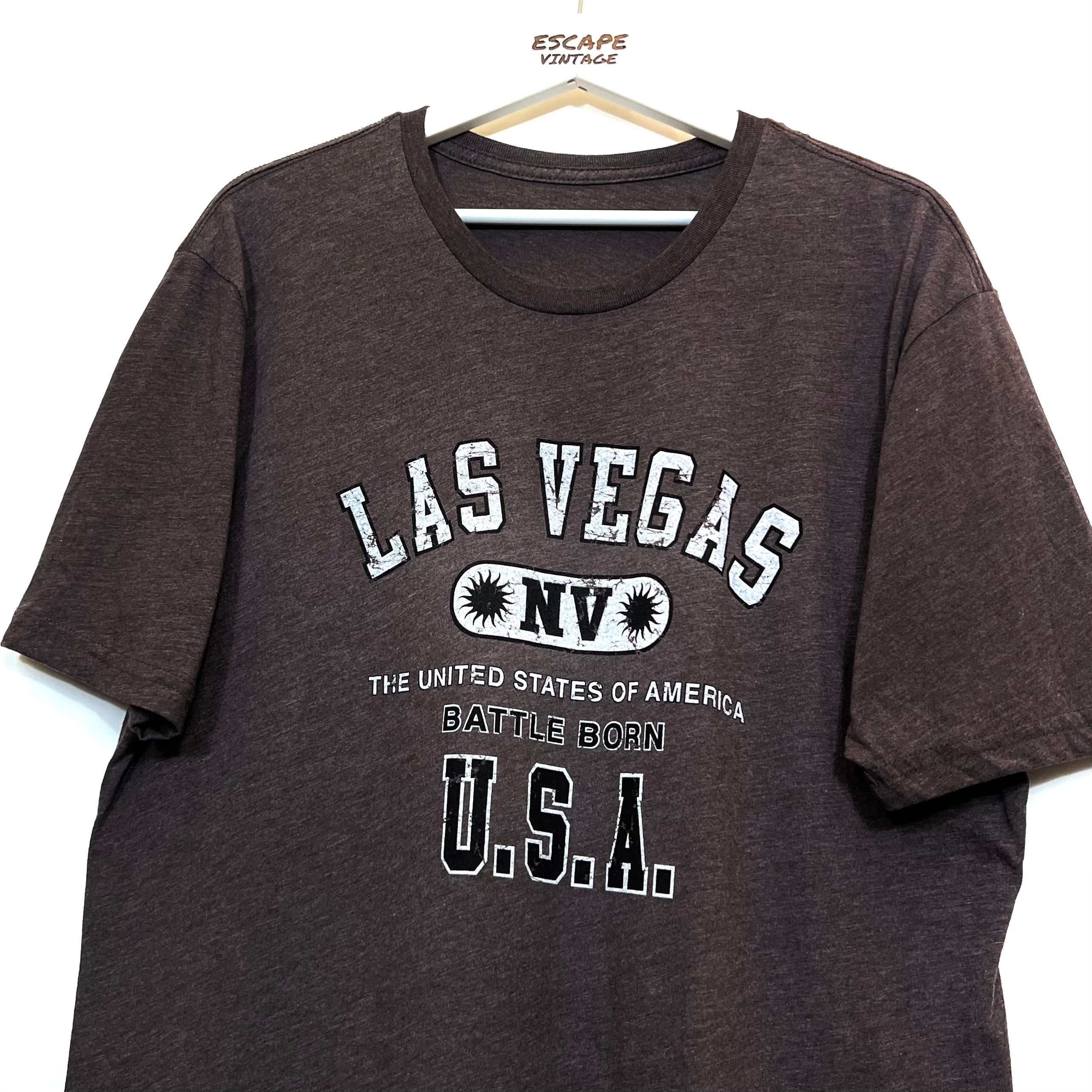 T-Shirt Grafica Las Vegas Vintage [XL]