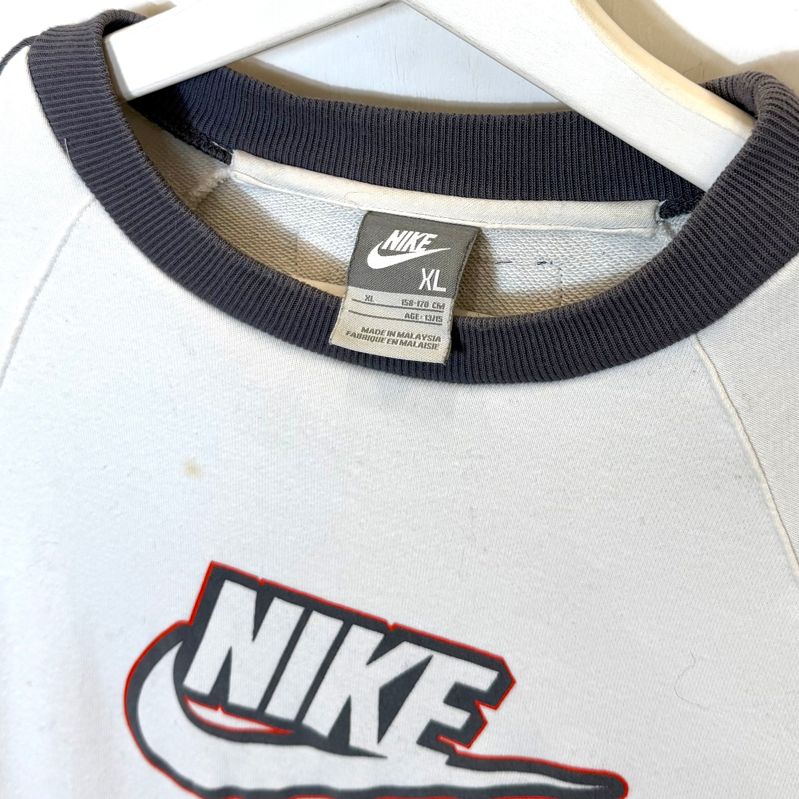 00s Felpa Nike Spellout Vintage [M]