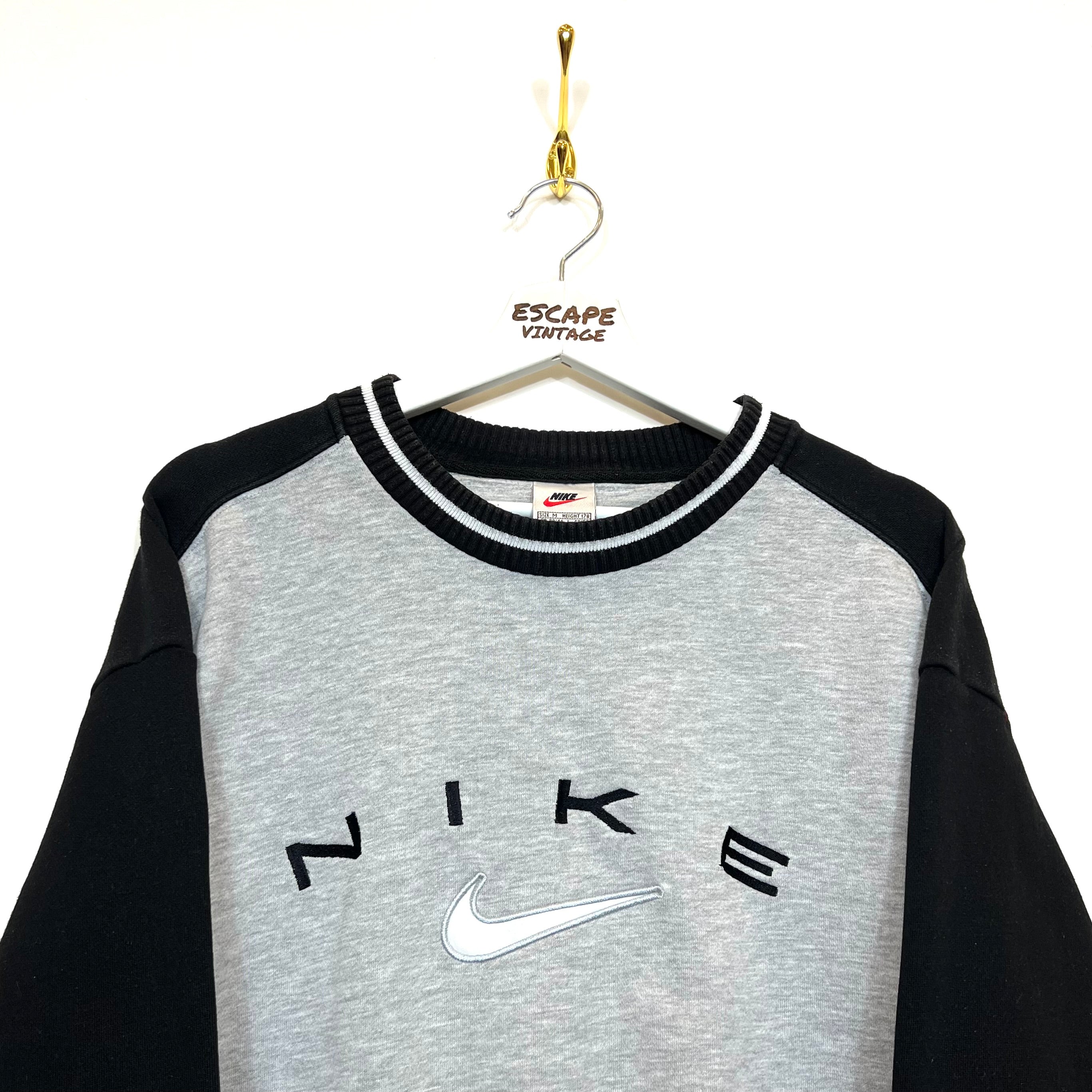 [ULTRA RARA] 90s Felpa Nike Spellout Vintage [XL]