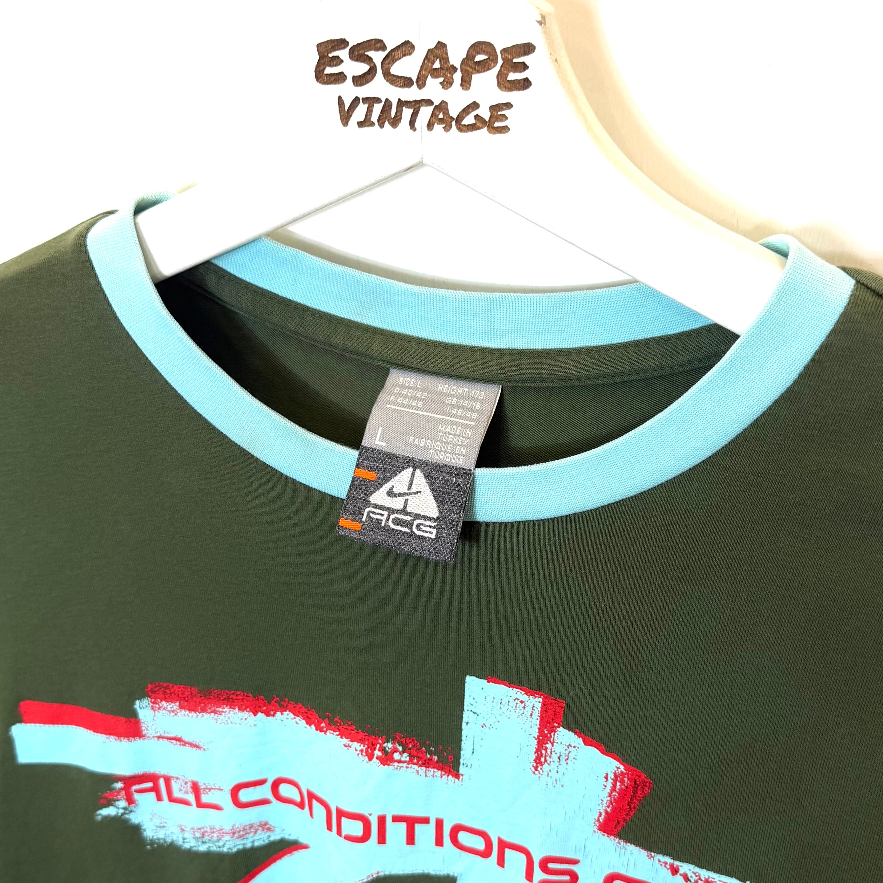 T-Shirt Nike ACG Maniche Lunghe Vintage [L]
