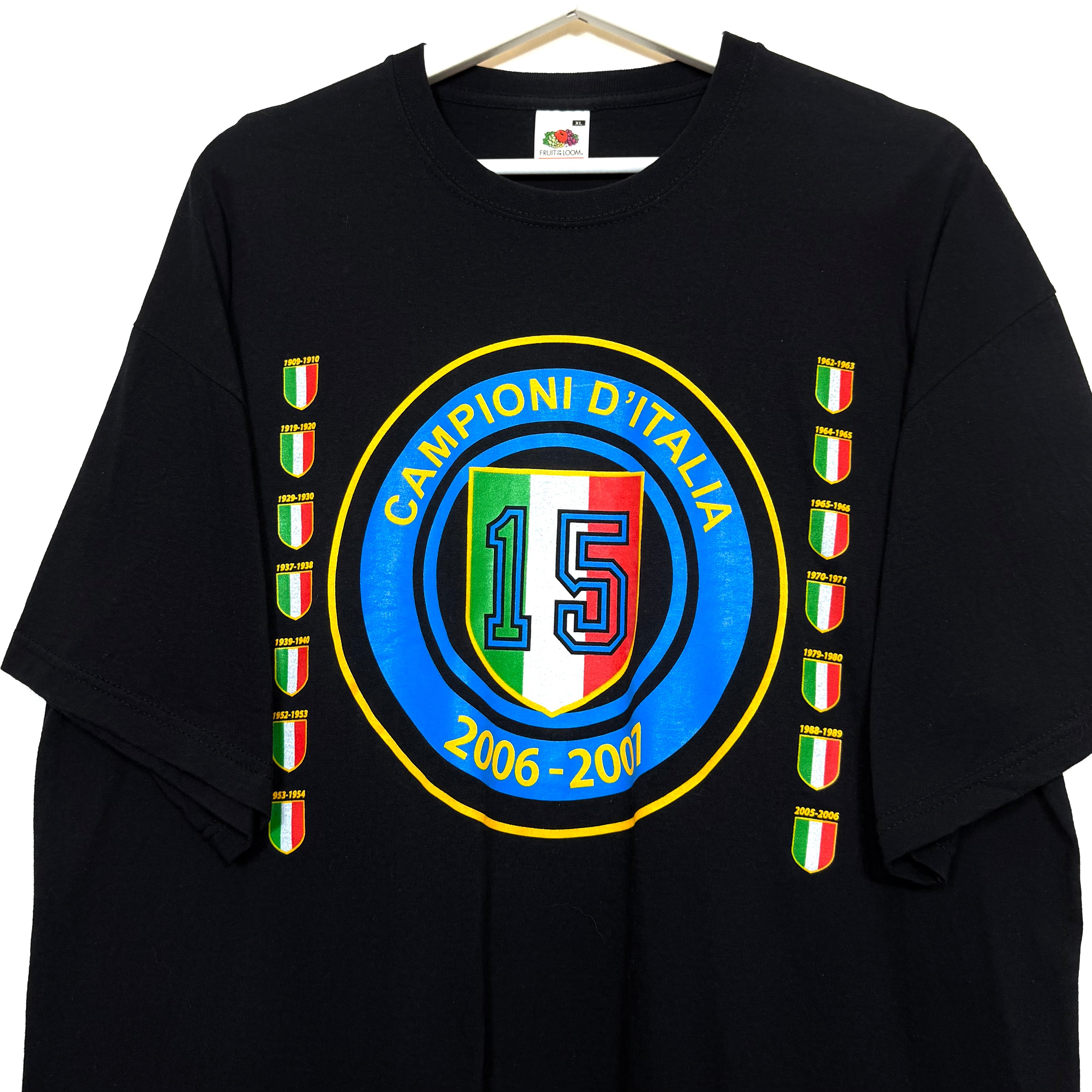 00s T-Shirt Grafica Italia Vintage [XL]