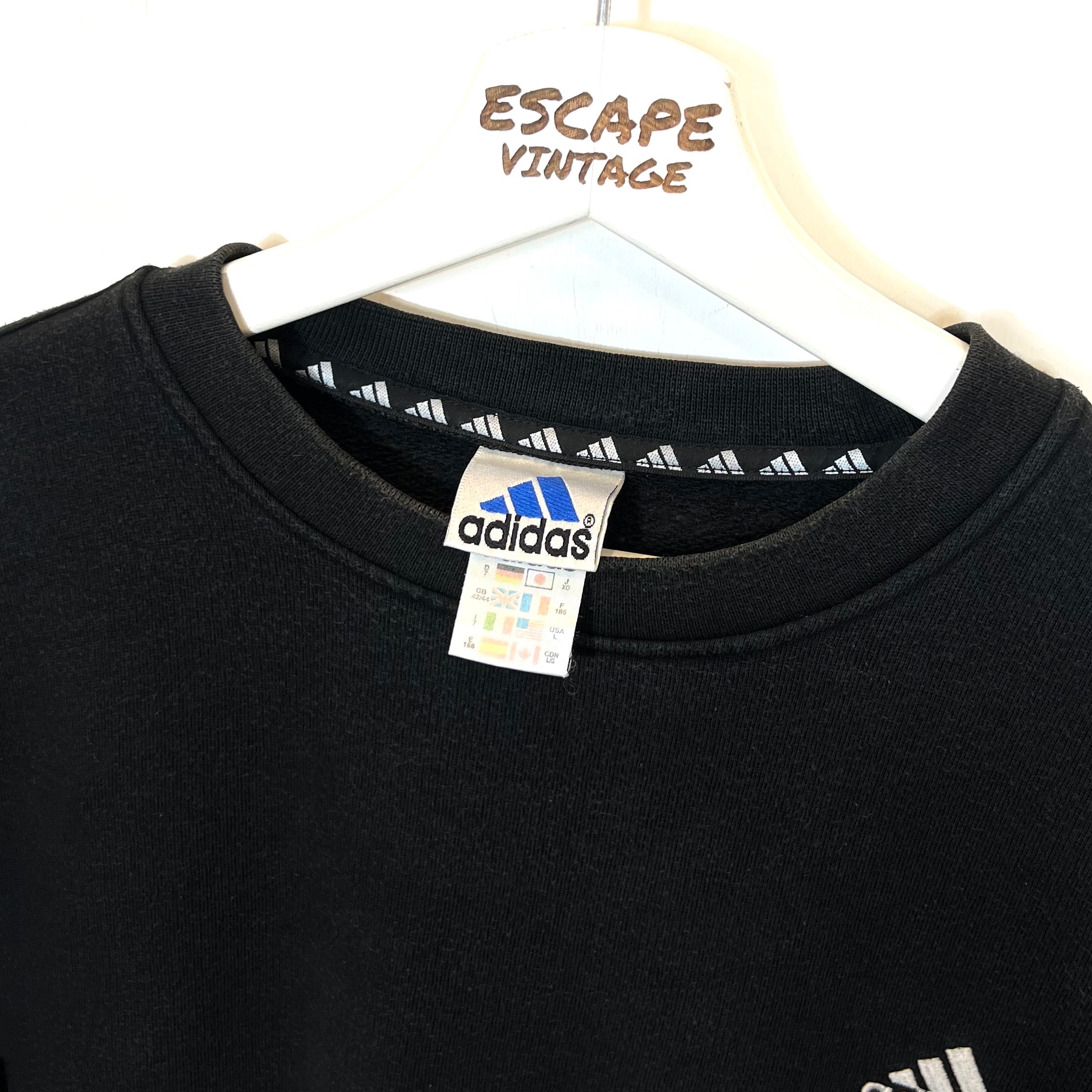 90s Felpa Adidas Vintage [L]