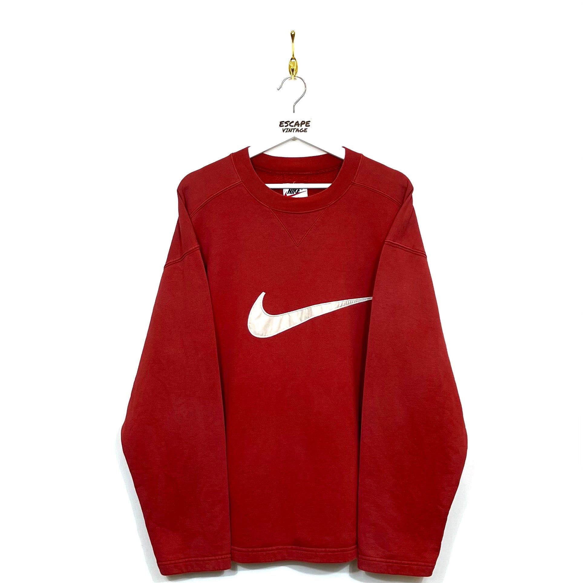 [SUPER RARA] 90s Felpa Nike Big Swoosh Vintage [L]