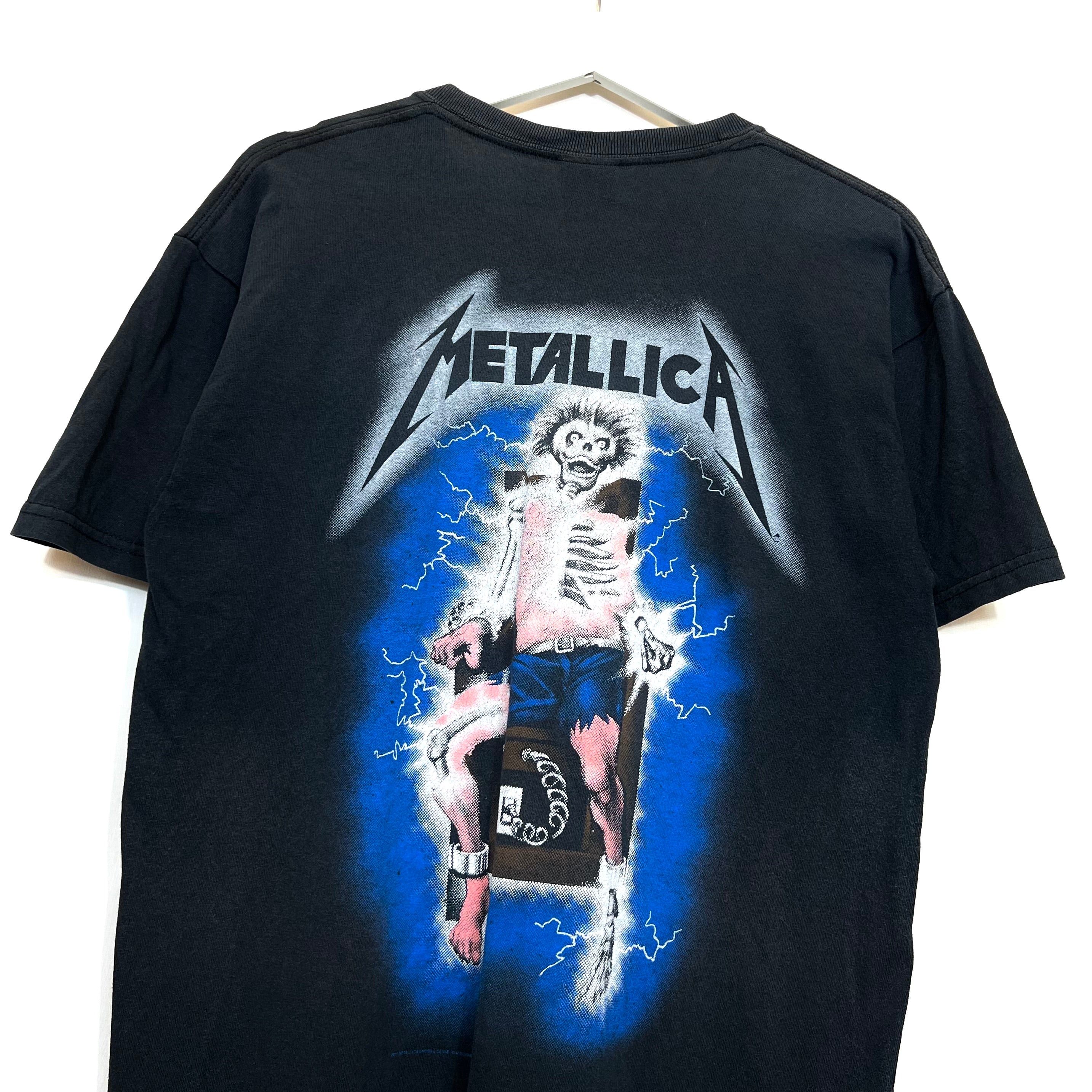 T-Shirt Grafica Metallica Vintage [M]