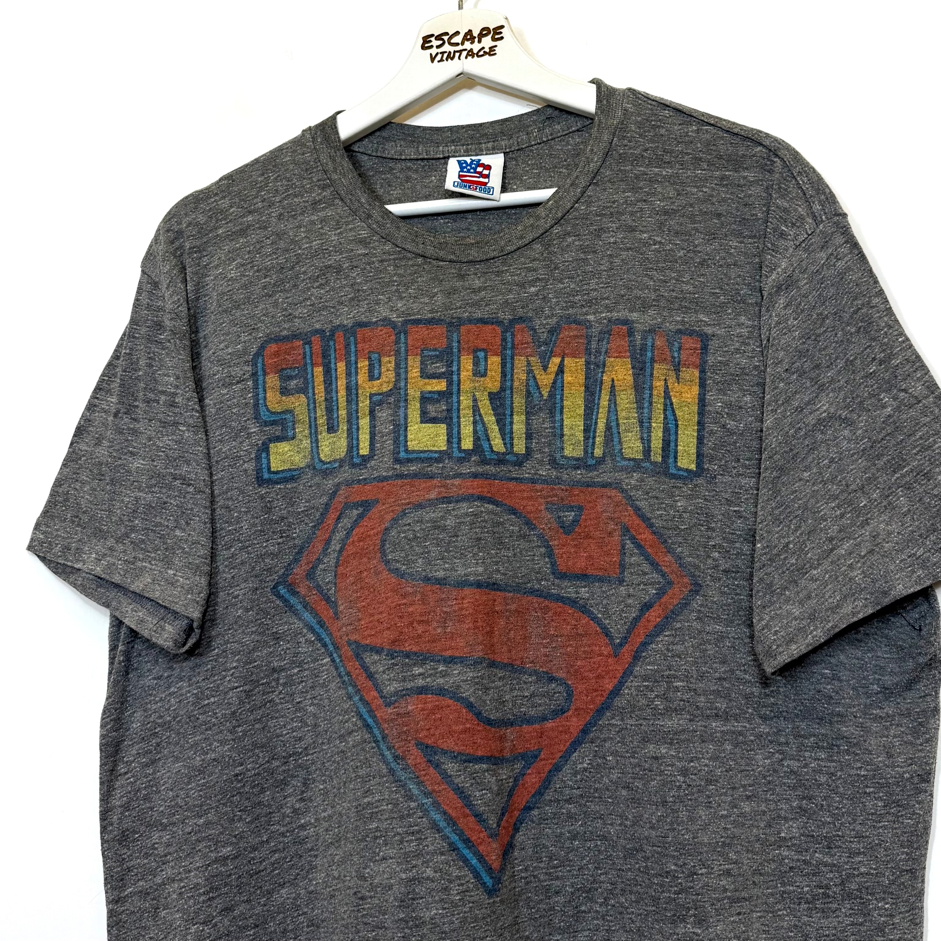 T-Shirt Grafica Superman Vintage [L]