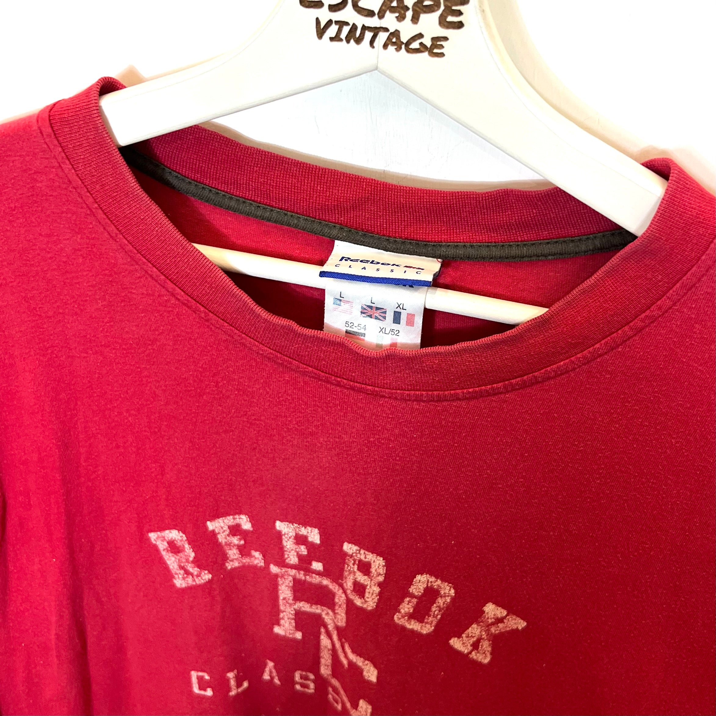 90s T-Shirt Reebok Vintage [L]