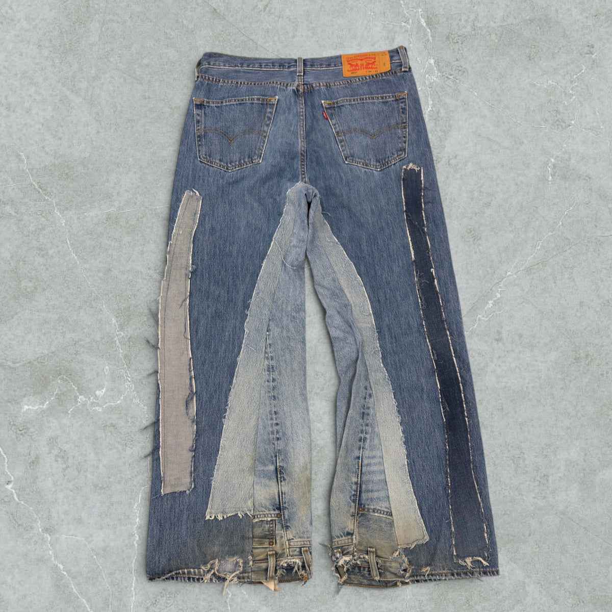 [LIMITED EDITION] Jeans Levis 501 Patchwork Vintage [48 IT]