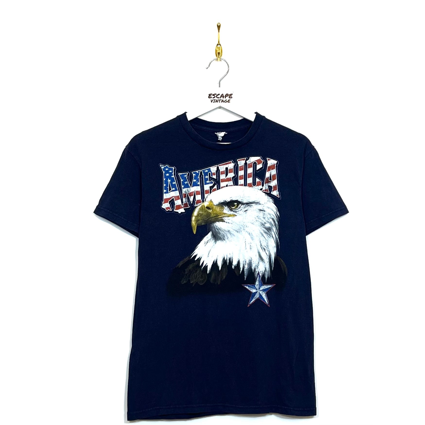 T-Shirt Grafica USA Vintage [S]
