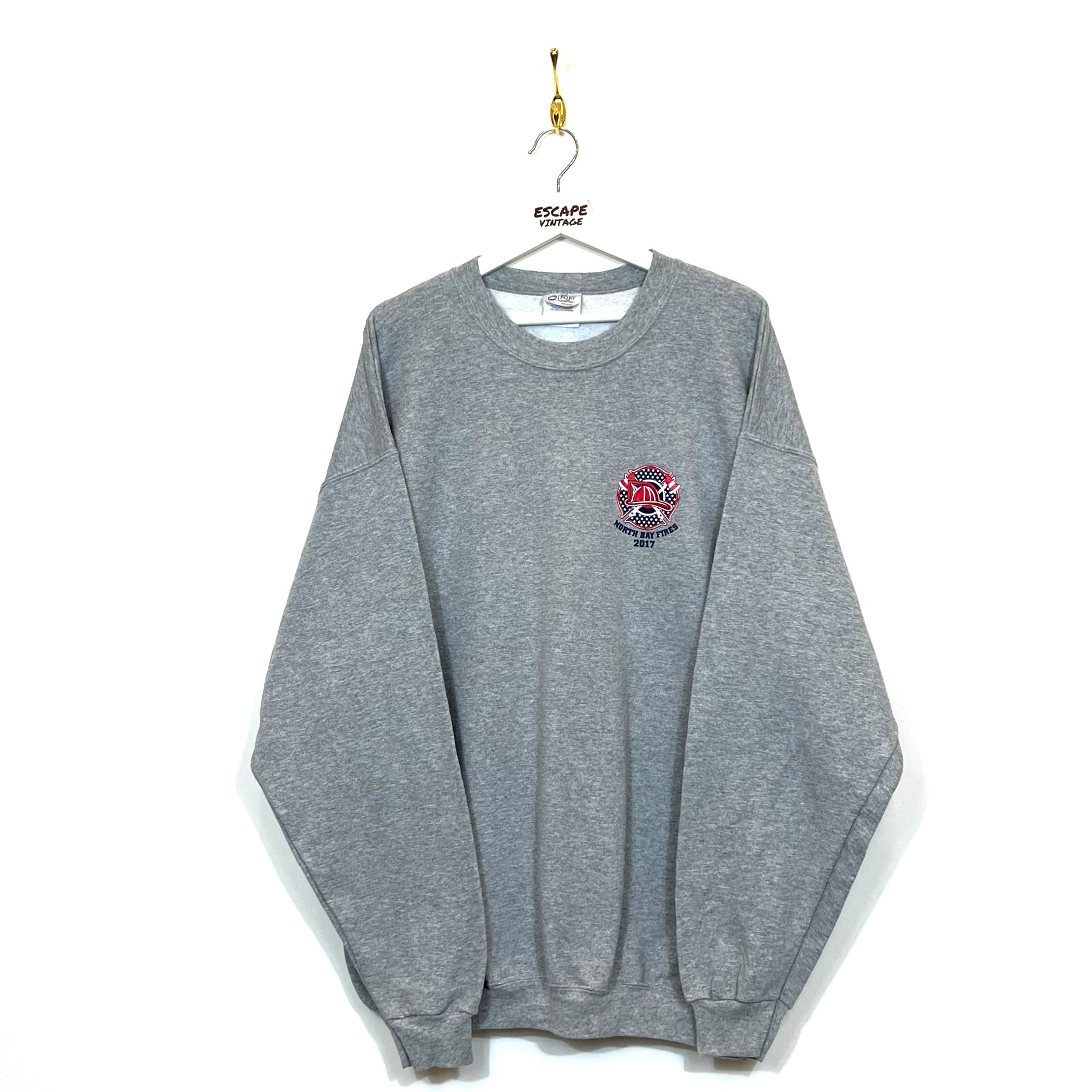 00s Felpa Grafica USA Vintage [XL]