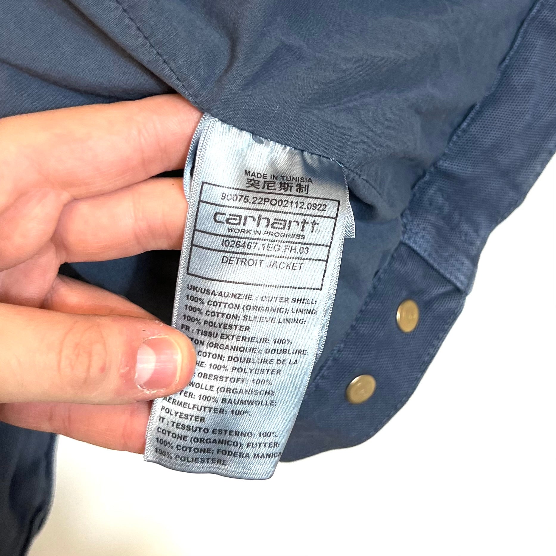 Giacca Carhartt Detroit Vintage [L]