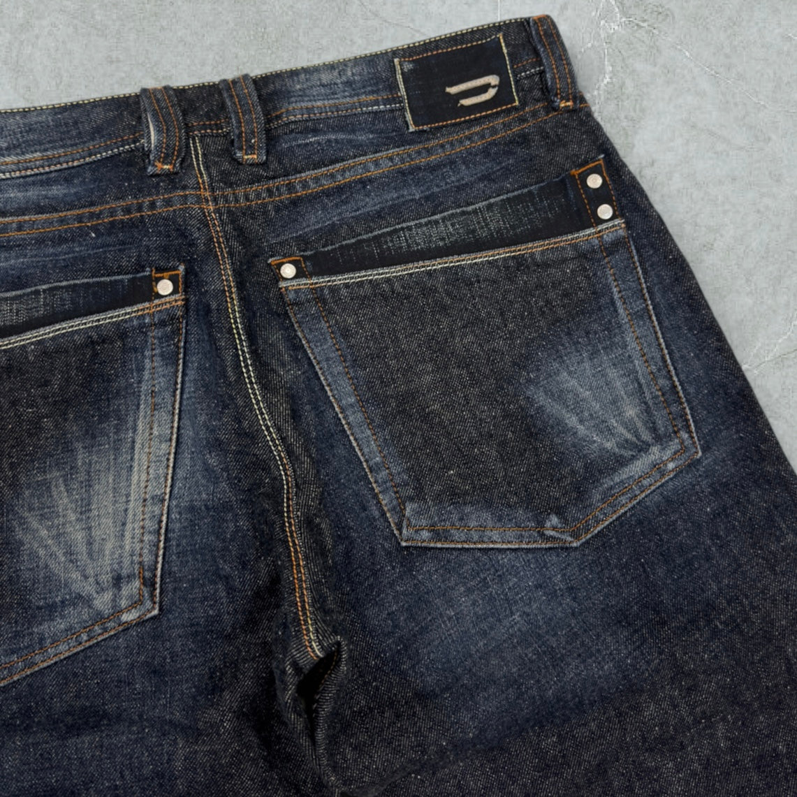 [ULTRA RARO] Y2K Jeans Diesel Raw Denim Selvedge Bootcut Vintage [45 IT]