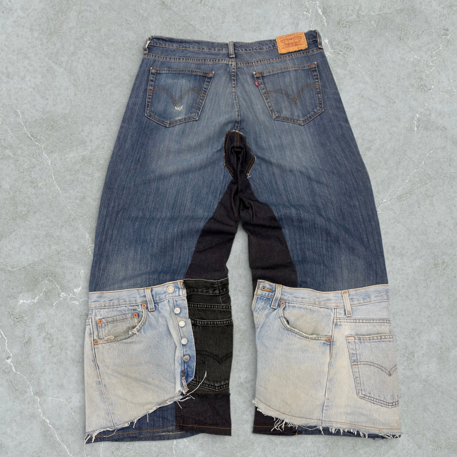 [LIMITED EDITION] Jeans Levis Patchwork Ultra Baggy Vintage [50 IT]
