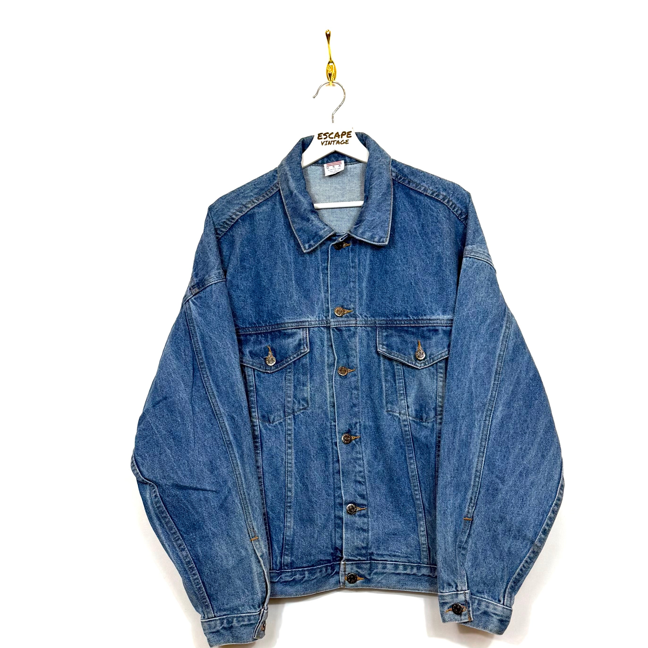00s Giacca In Denim Made in USA Vintage [L]
