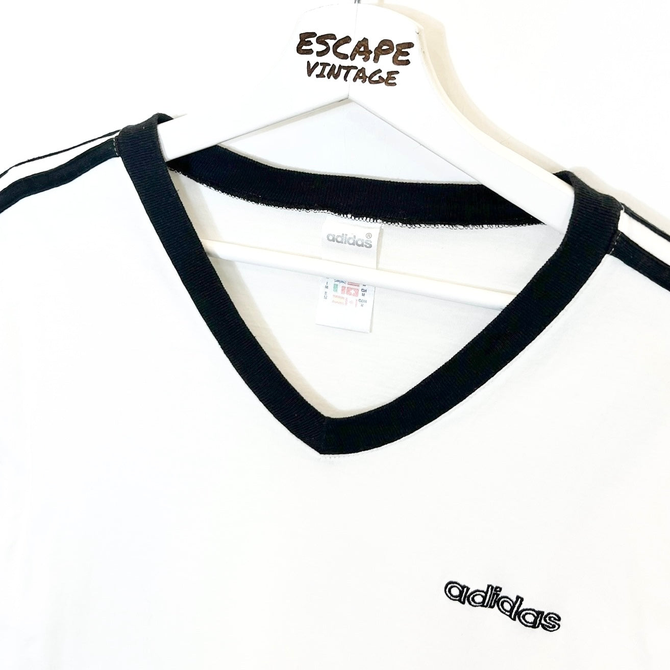90s T-Shirt Adidas Vintage [M]