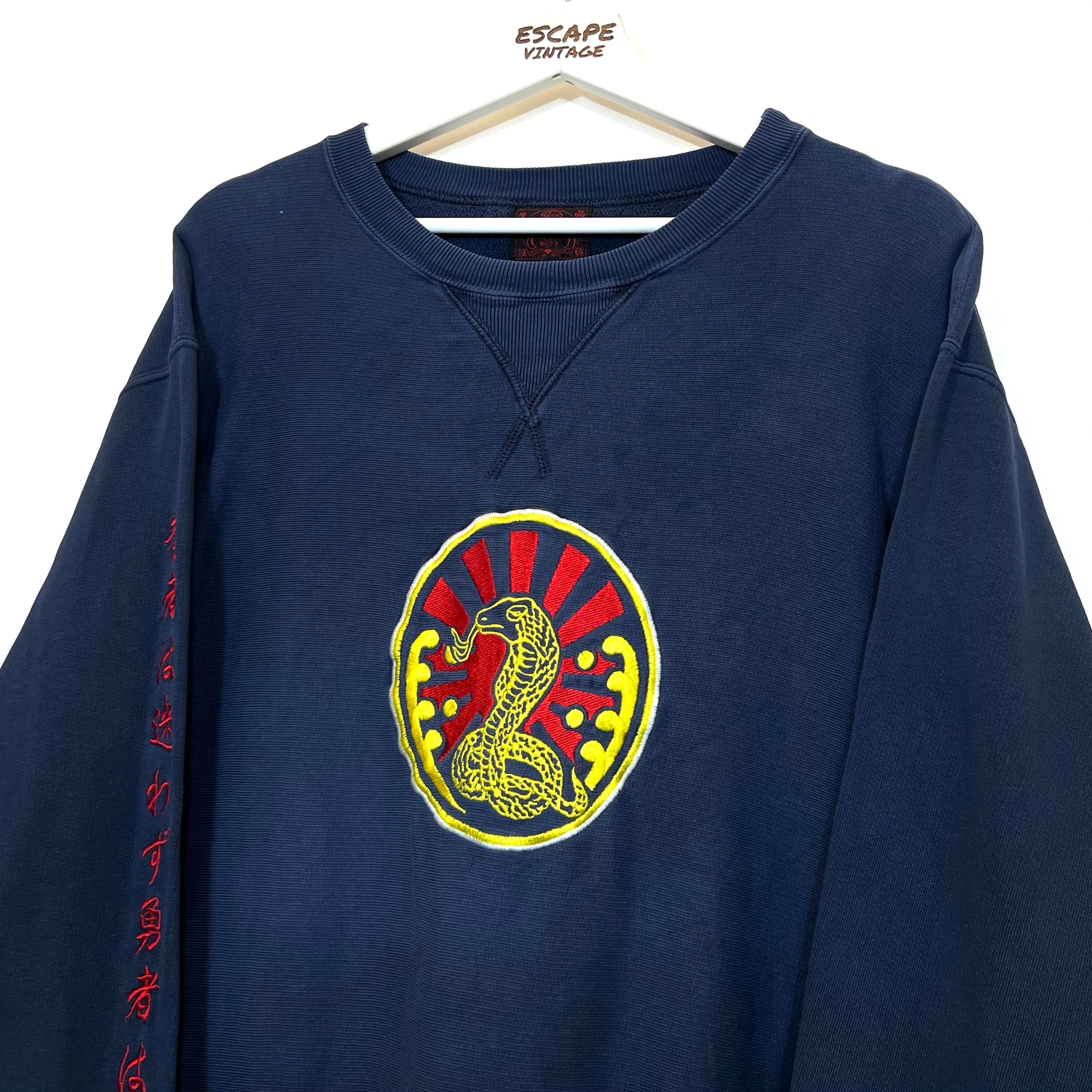 00s Felpa Ricamata Vintage [L]