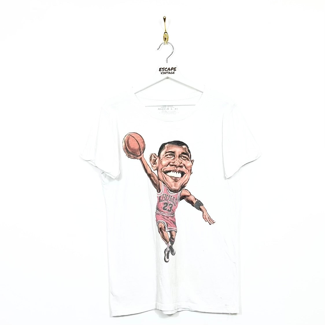 T-Shirt Grafica NBA Chicago Bulls Vintage [S]