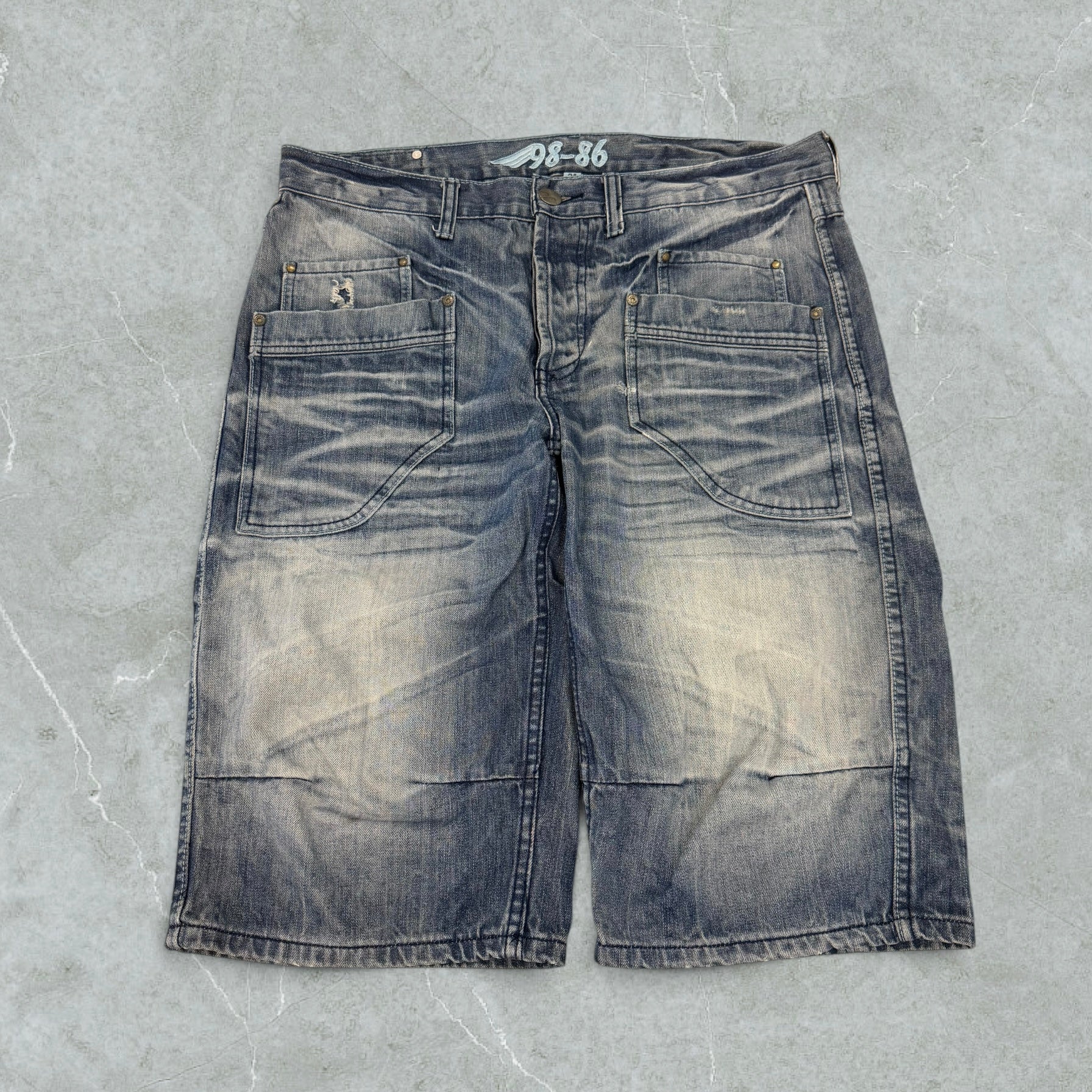 00s Shorts Baggy Hip Hop Vintage [48 IT]