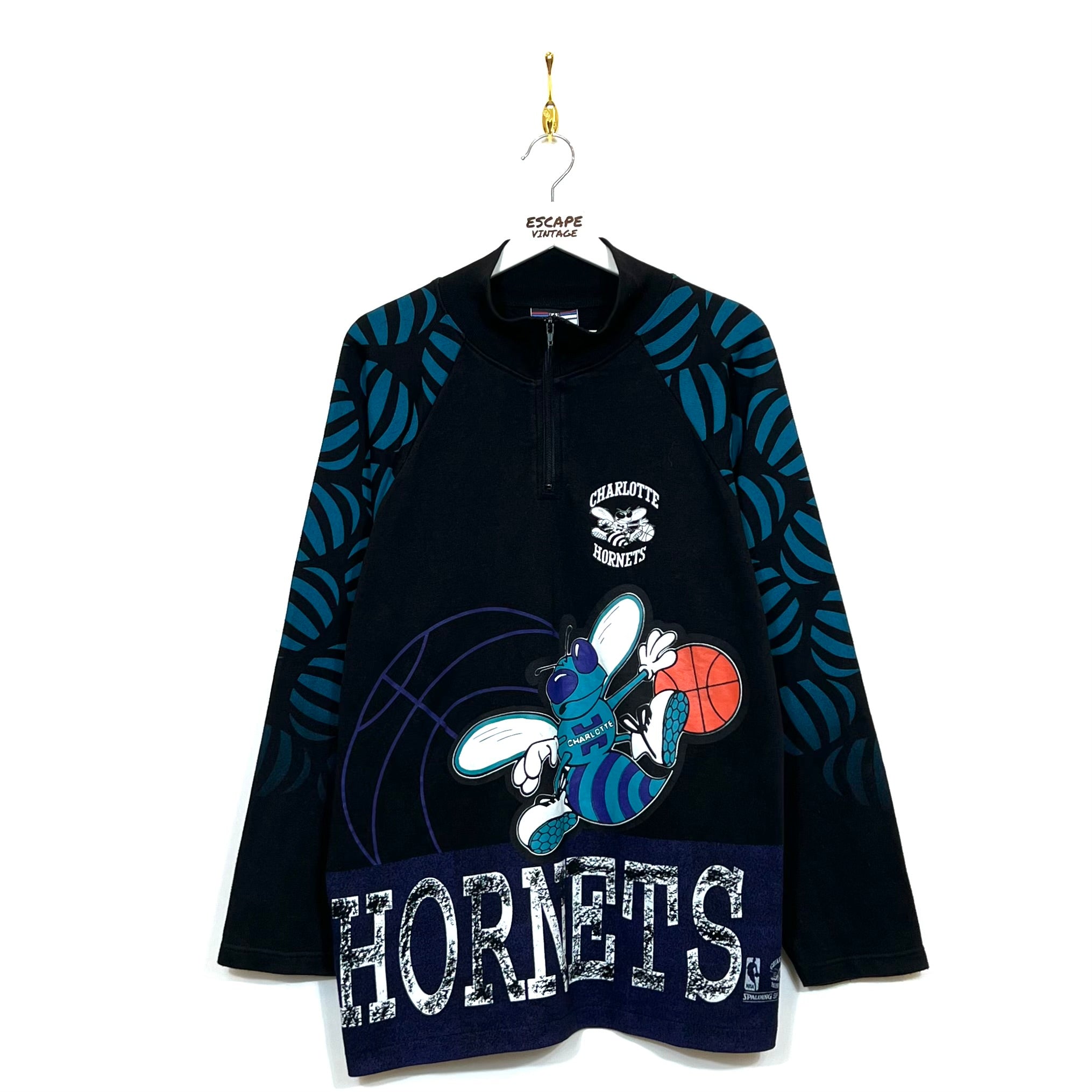 00s Felpa NBA Hornets Vintage [L]