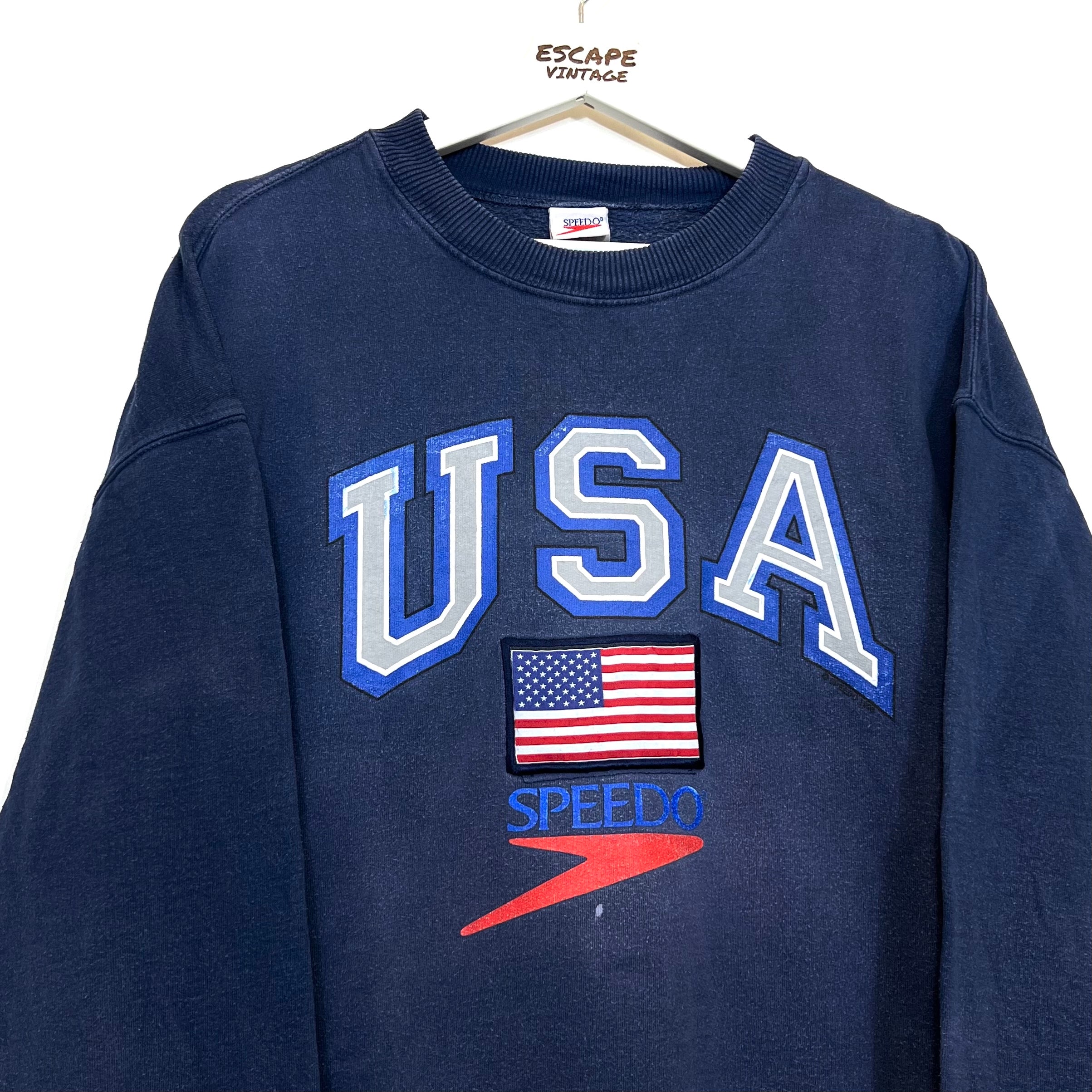 90s Felpa Grafica USA Vintage [L]