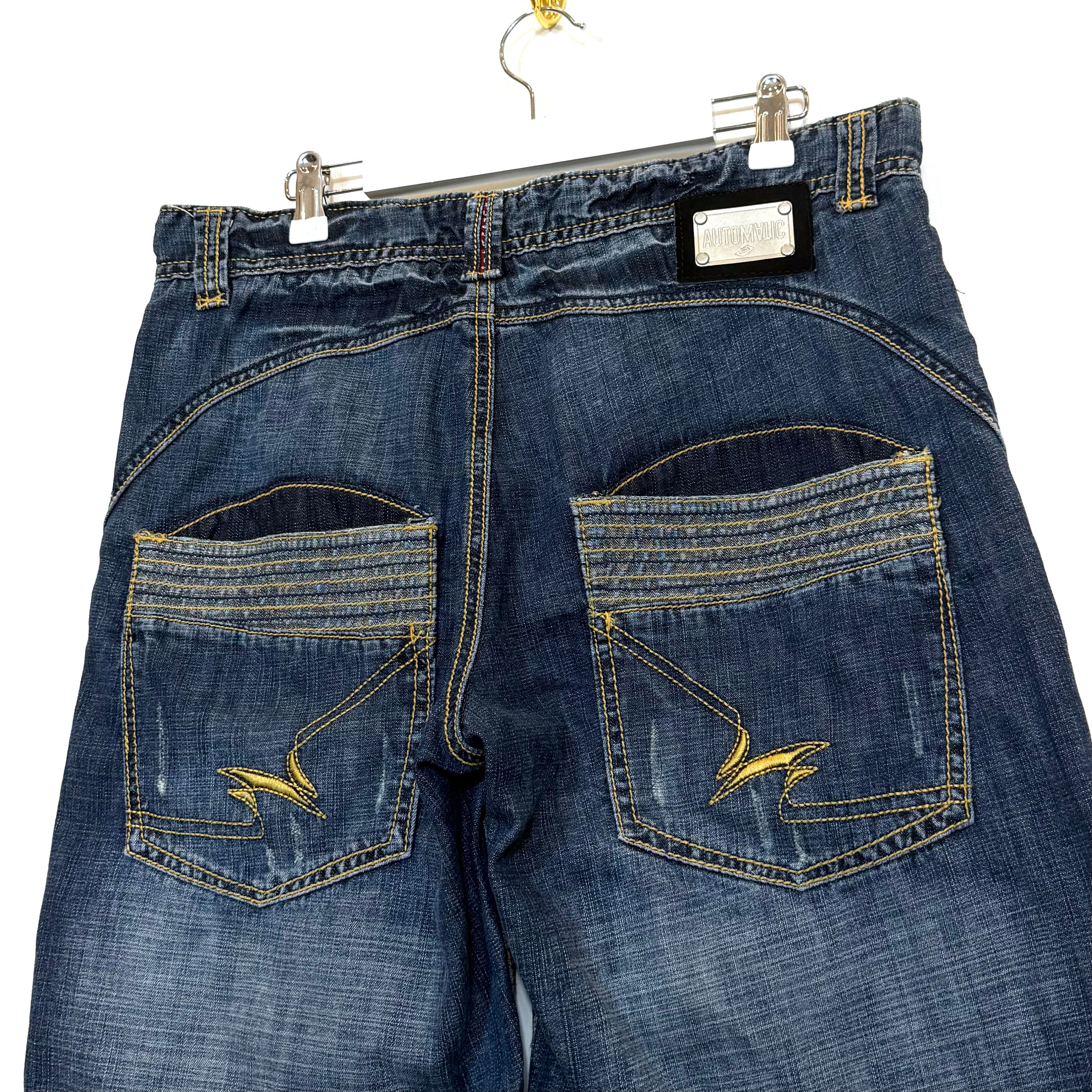 00s Jorts Baggy Hip Hop Vintage [48 IT]