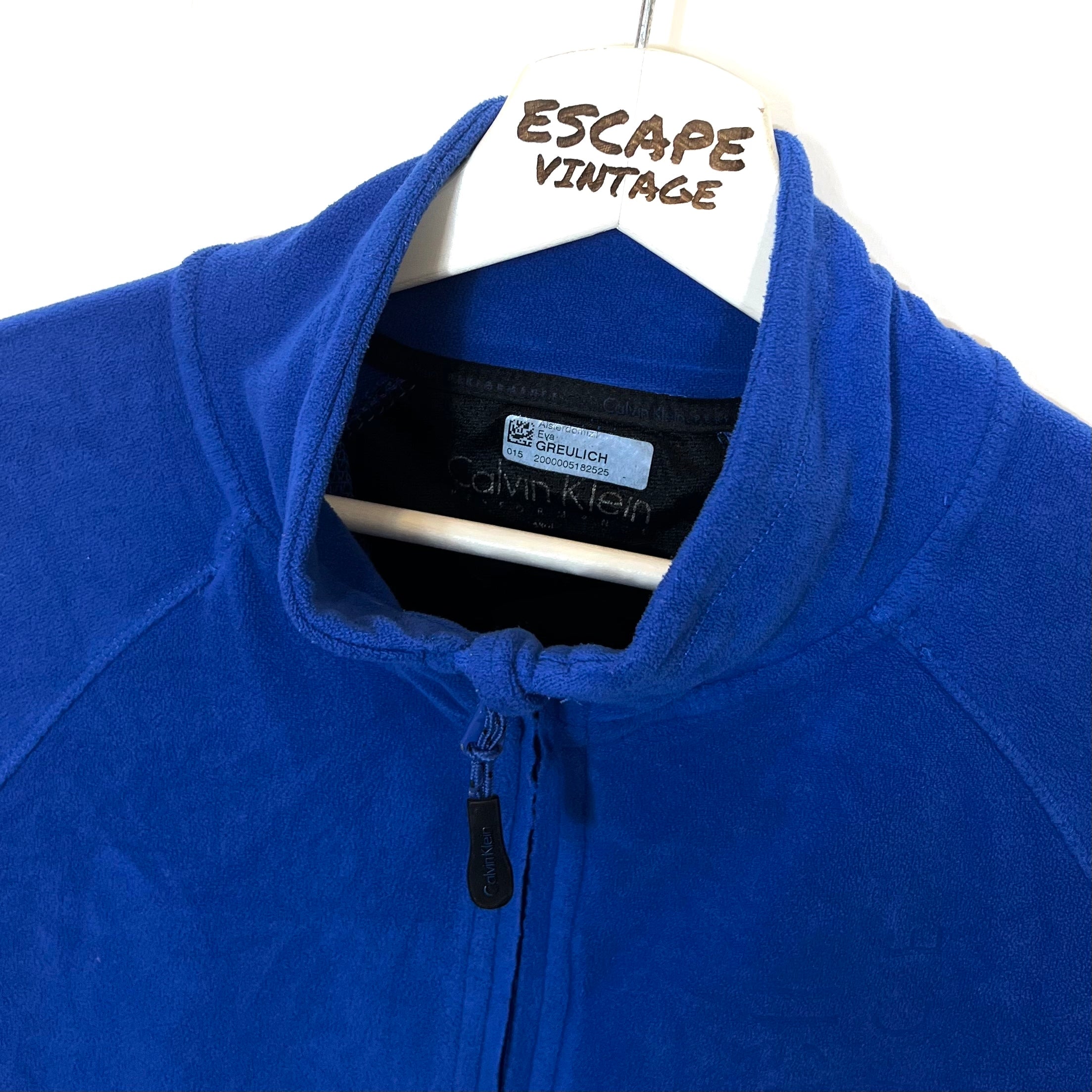 Felpa Calvin Klein In Pile Vintage [S]