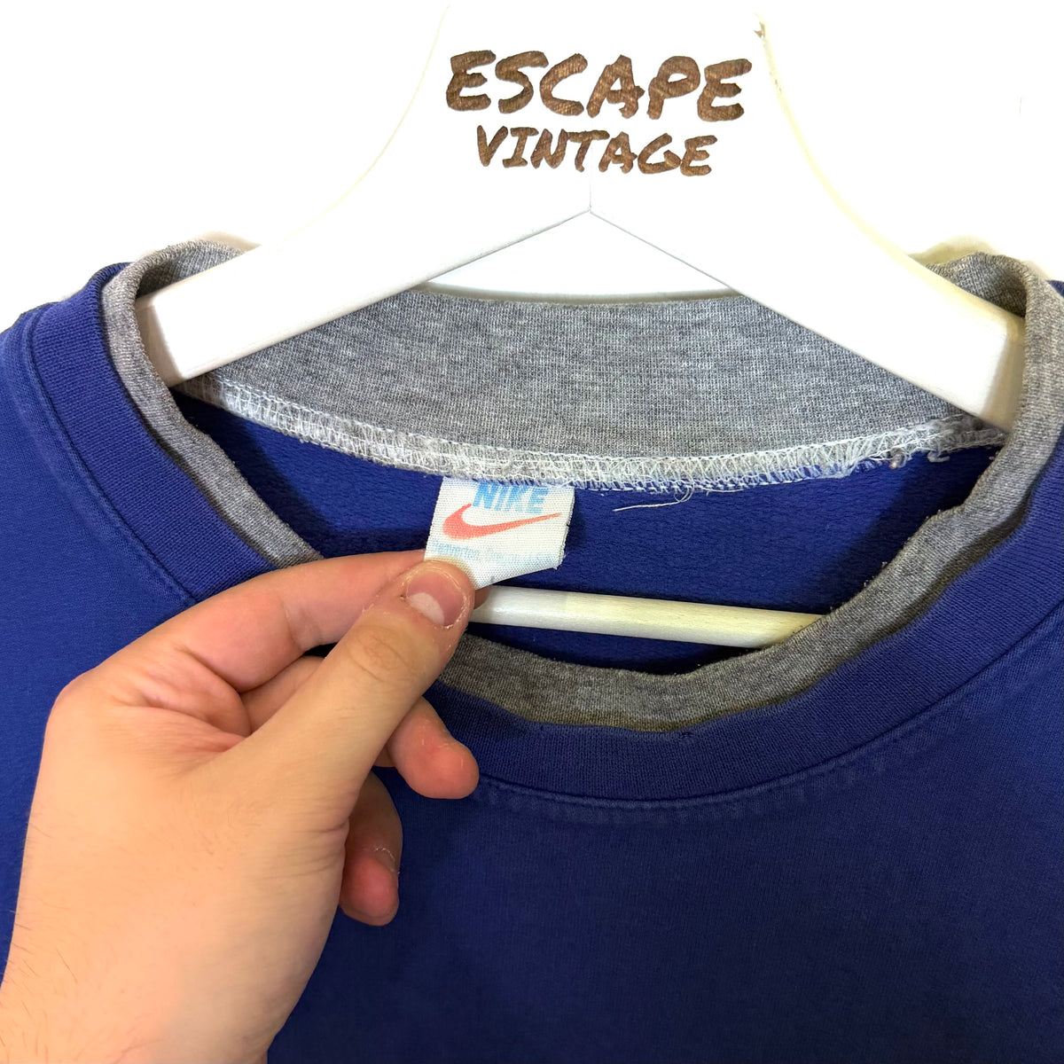 [INTROVABILE] 90s Felpa Nike Spellout Vintage [L]