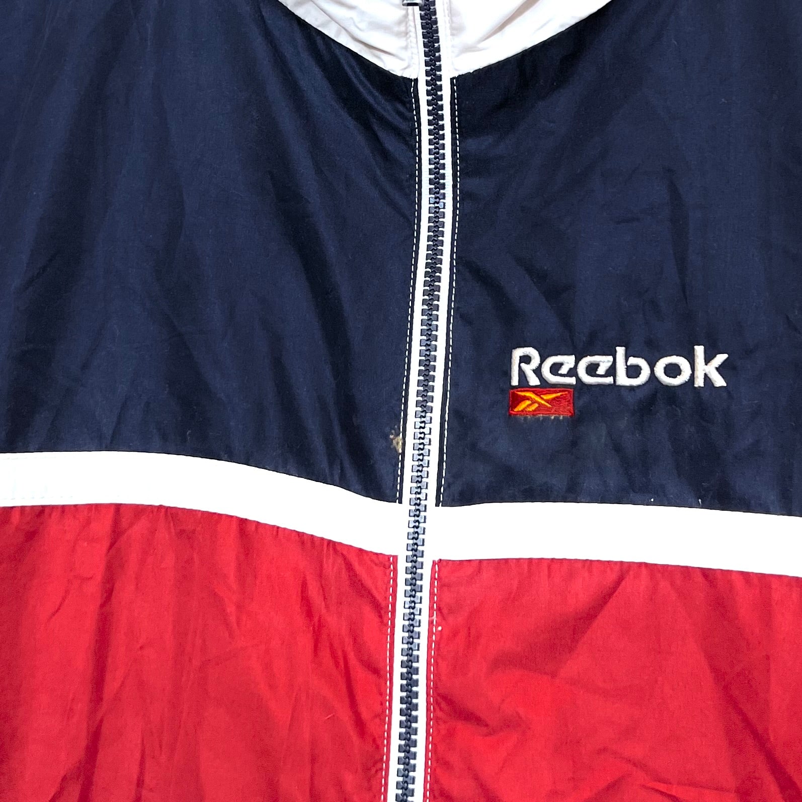 00s Giacca Reebok Antivento Vintage [XL]