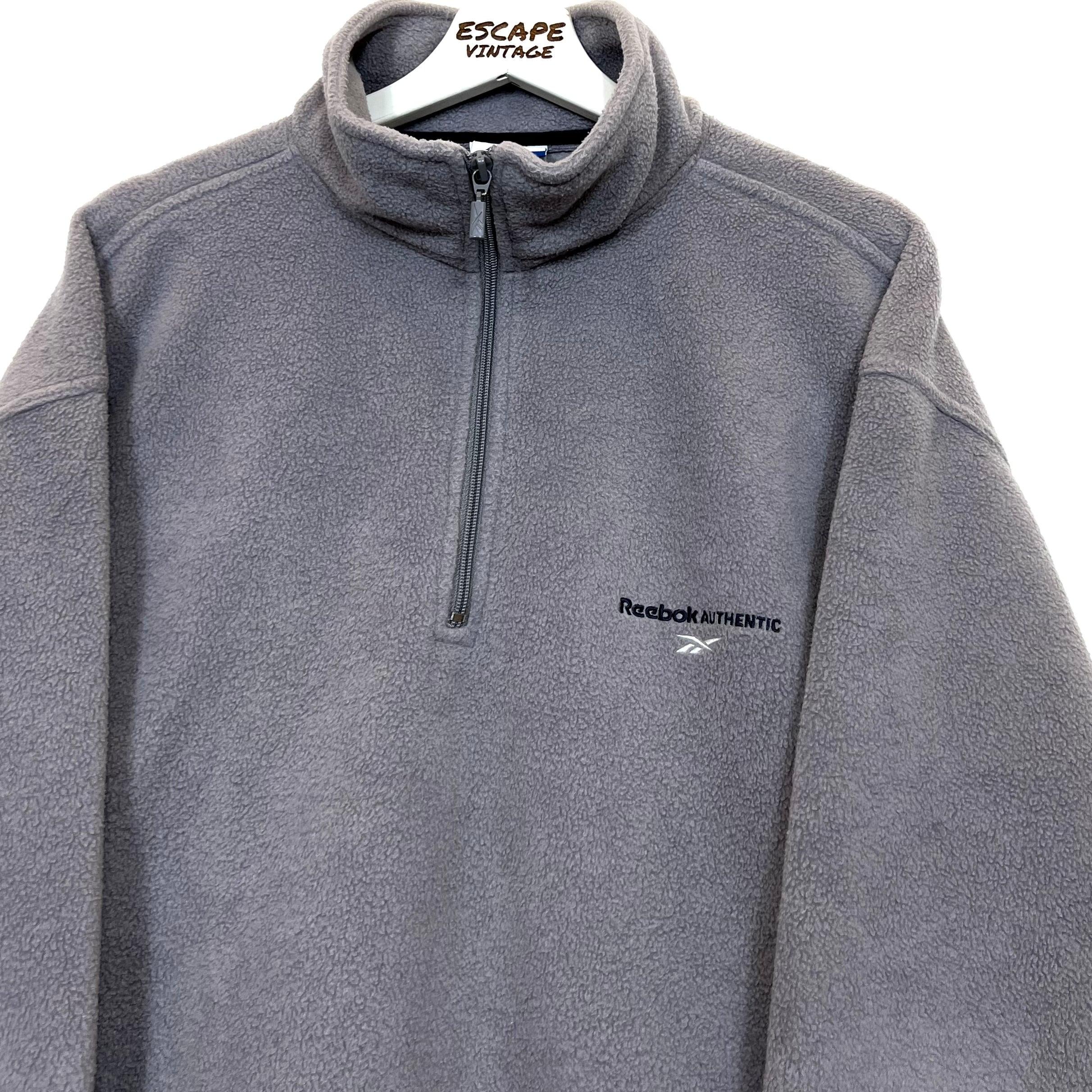 90s Felpa Reebok In Pile Vintage [XL]