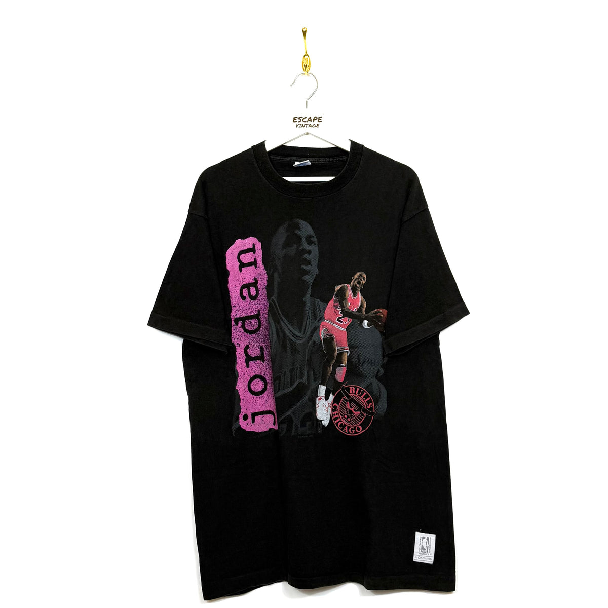 [INTROVABILE] 90s T-Shirt Jordan Single Stitch Vintage [XL]