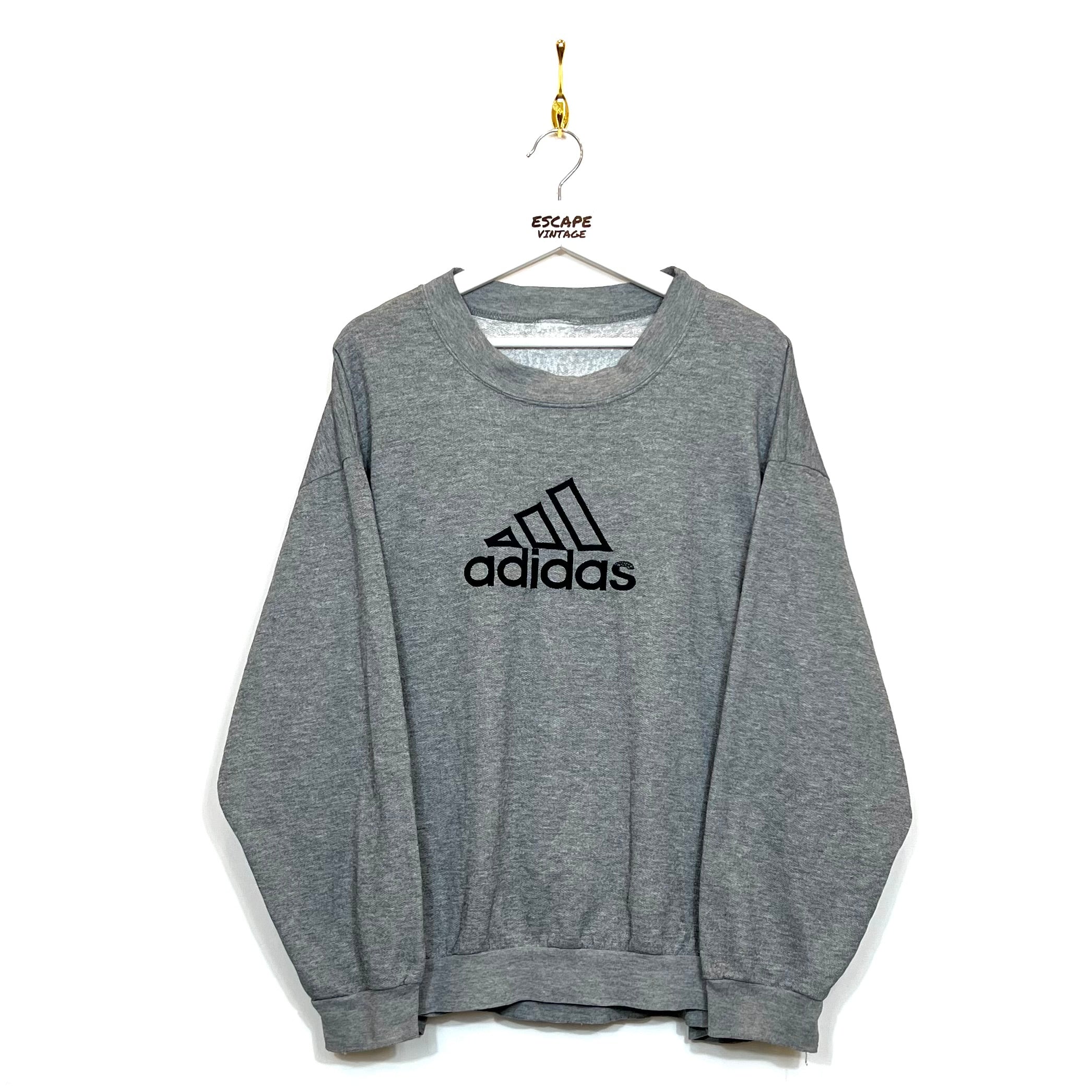 90s Felpa Adidas Vintage [L]