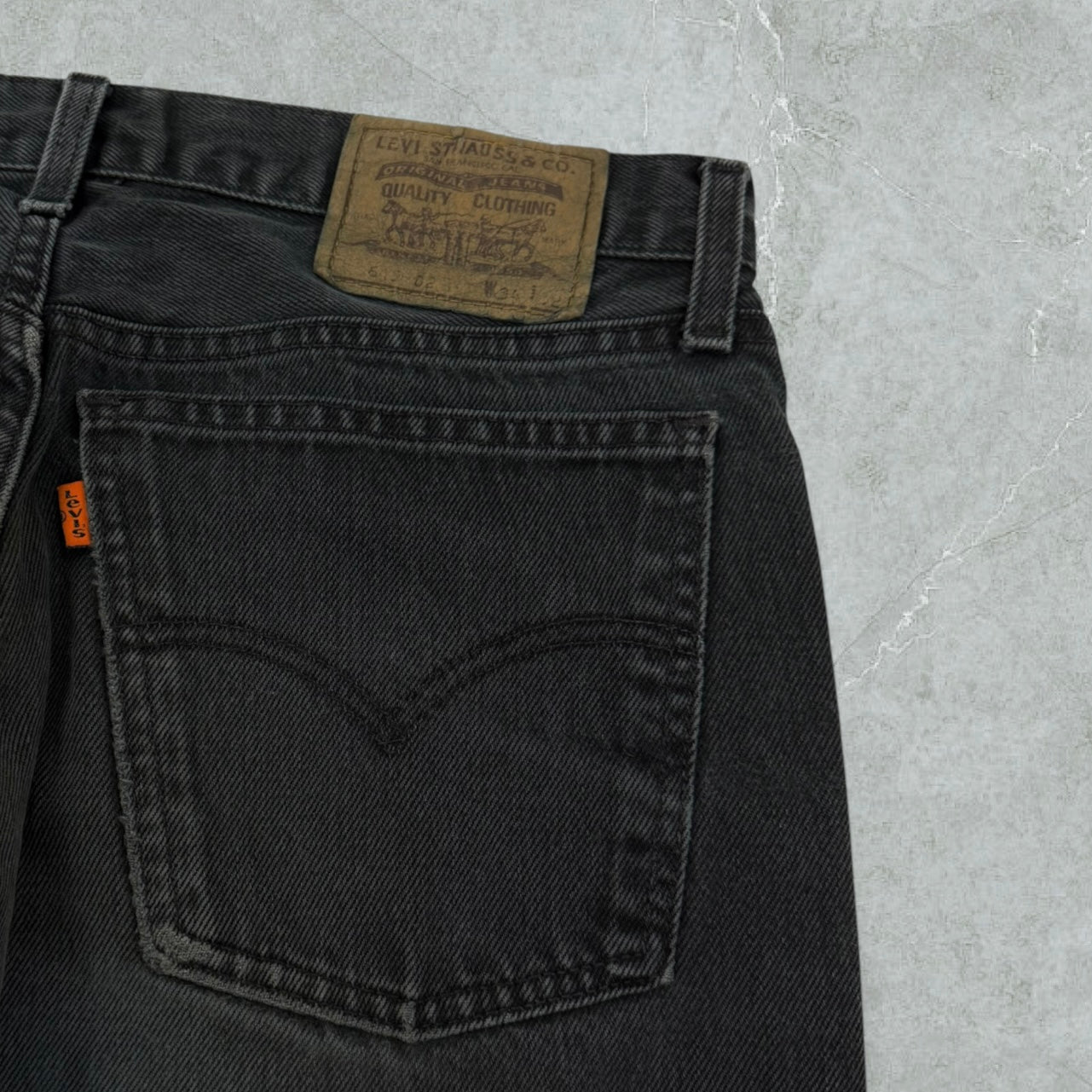 90s Jeans Levis 615 Orange Tab Vintage [48 IT]