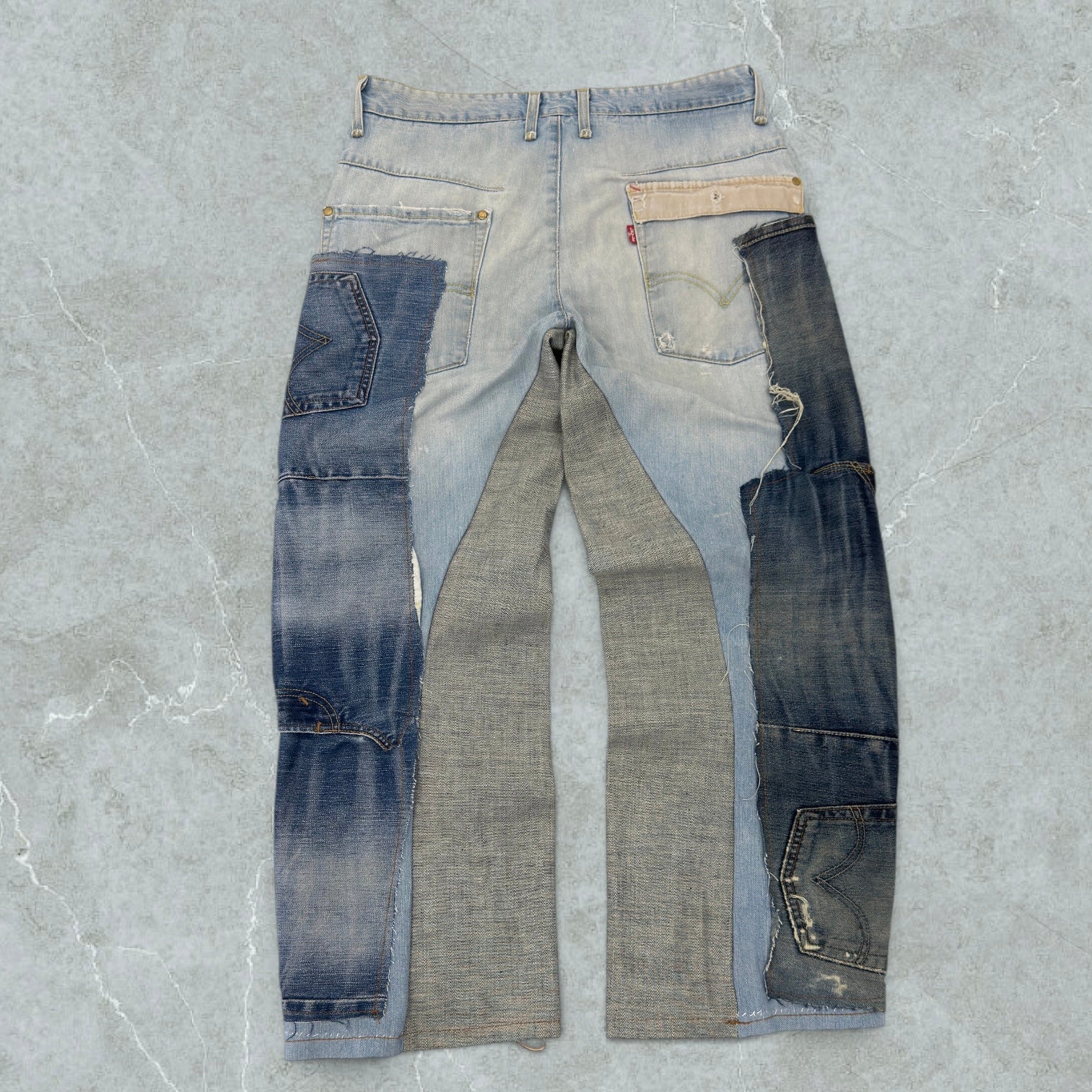 [LIMITED EDITION] Jeans Levis Patchwork Ultra Baggy Vintage [47 IT]