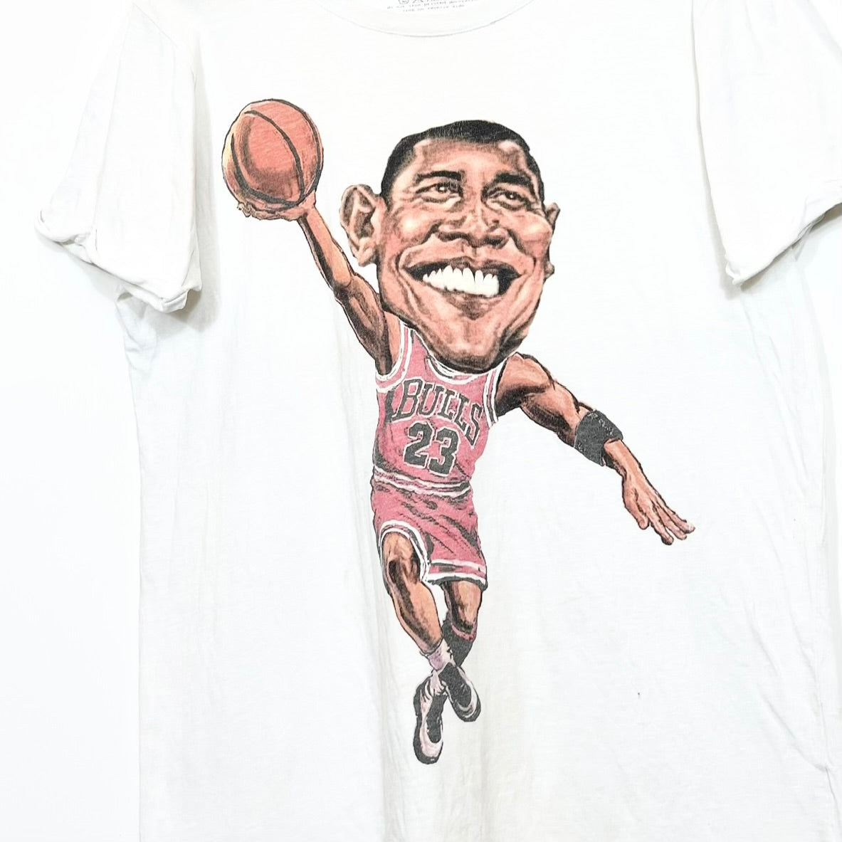 T-Shirt Grafica NBA Chicago Bulls Vintage [S]