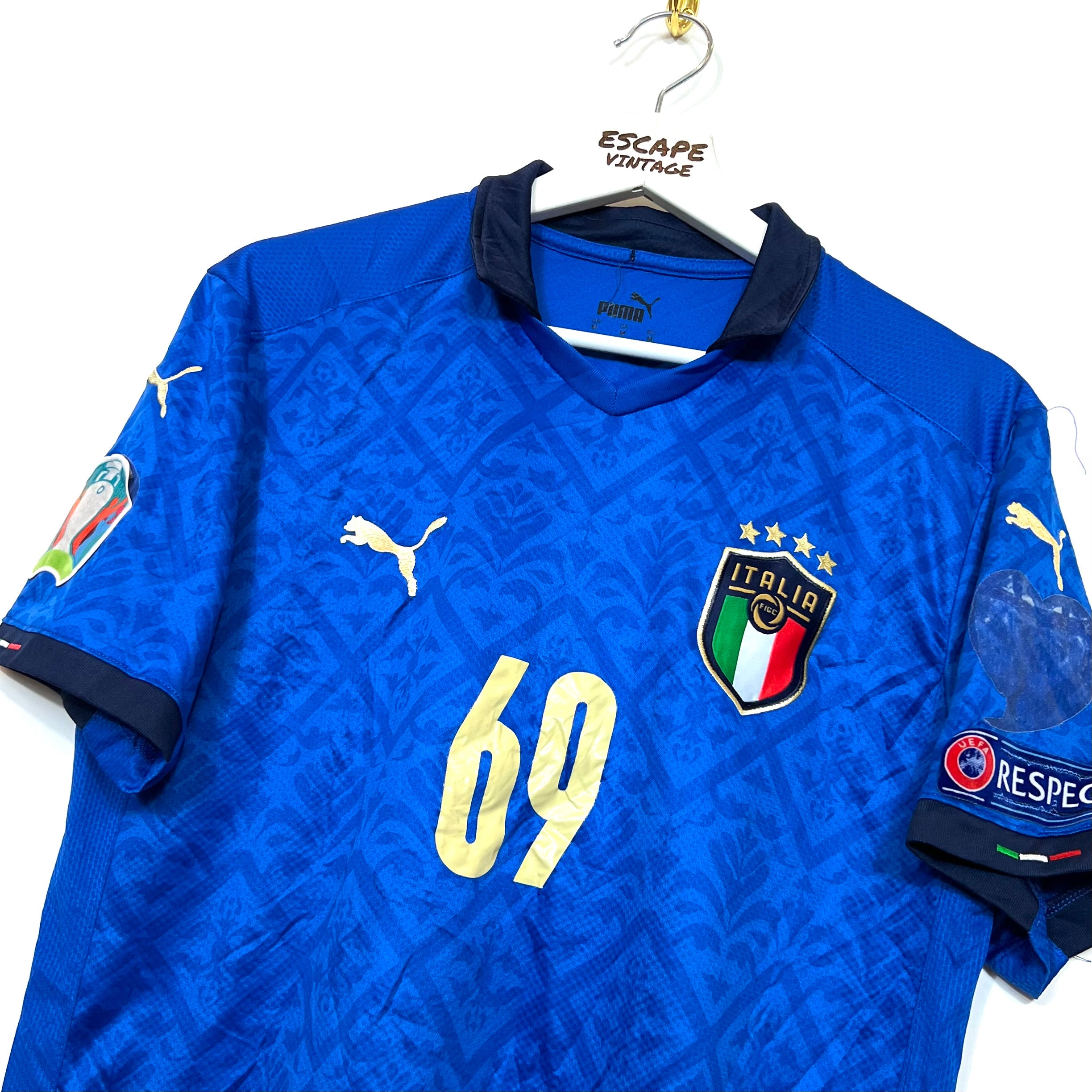 T-Shirt Calcio Puma x Italia 2020 Vintage [M]