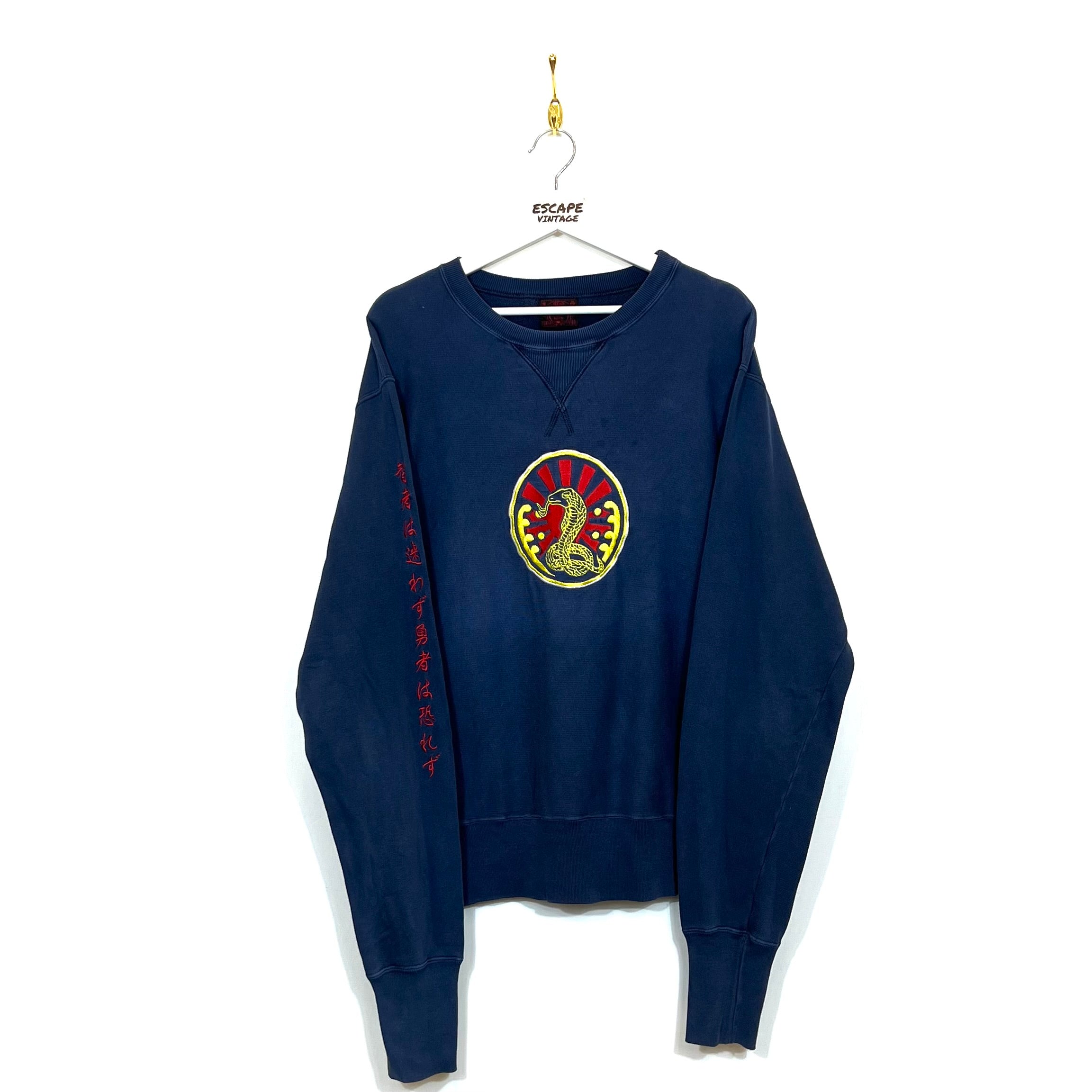 00s Felpa Ricamata Vintage [L]