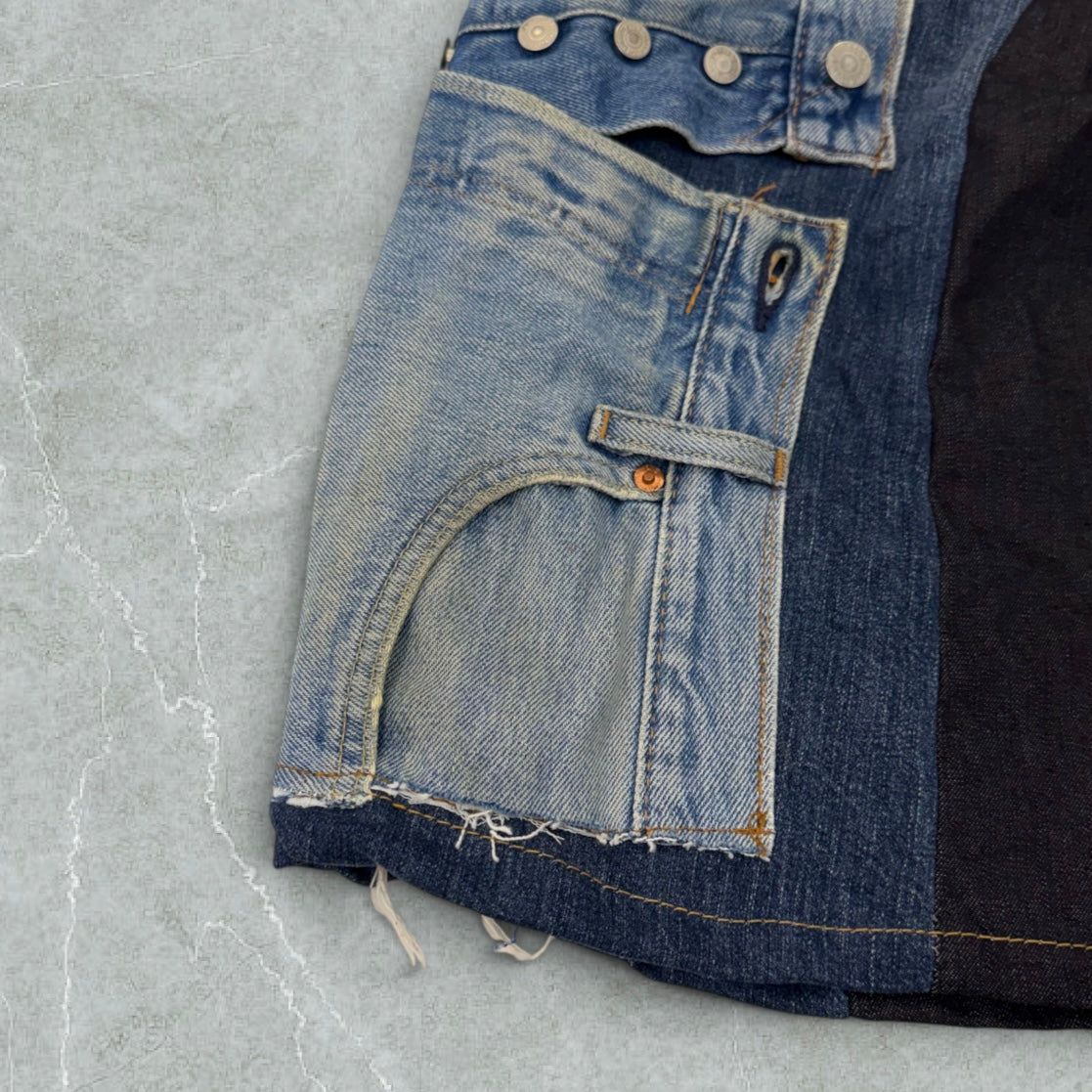 Jeans Levis 525 Patchwork Ultra Baggy Vintage [44 IT]
