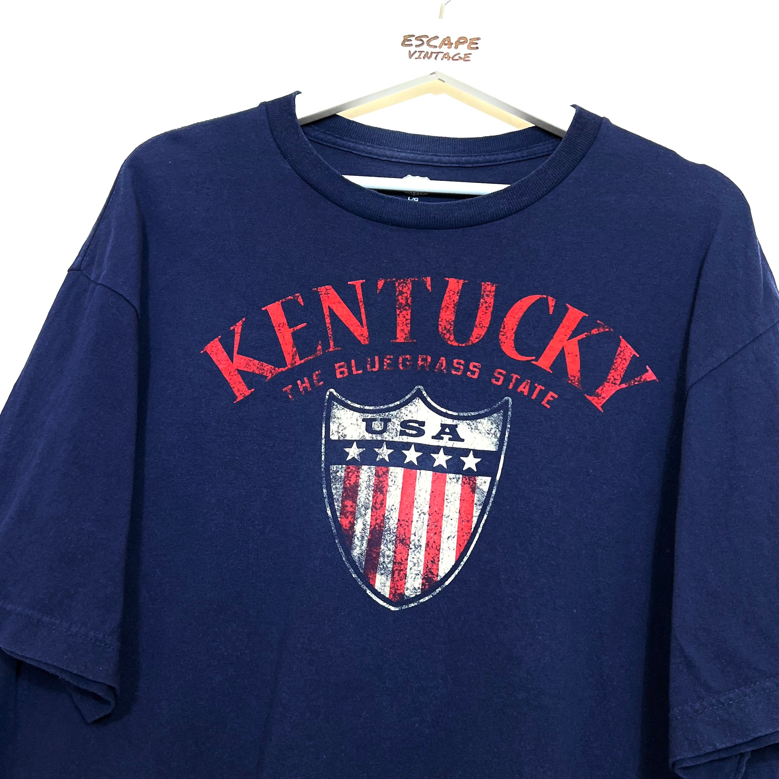T-Shirt Grafica Kentucky USA Vintage [L]