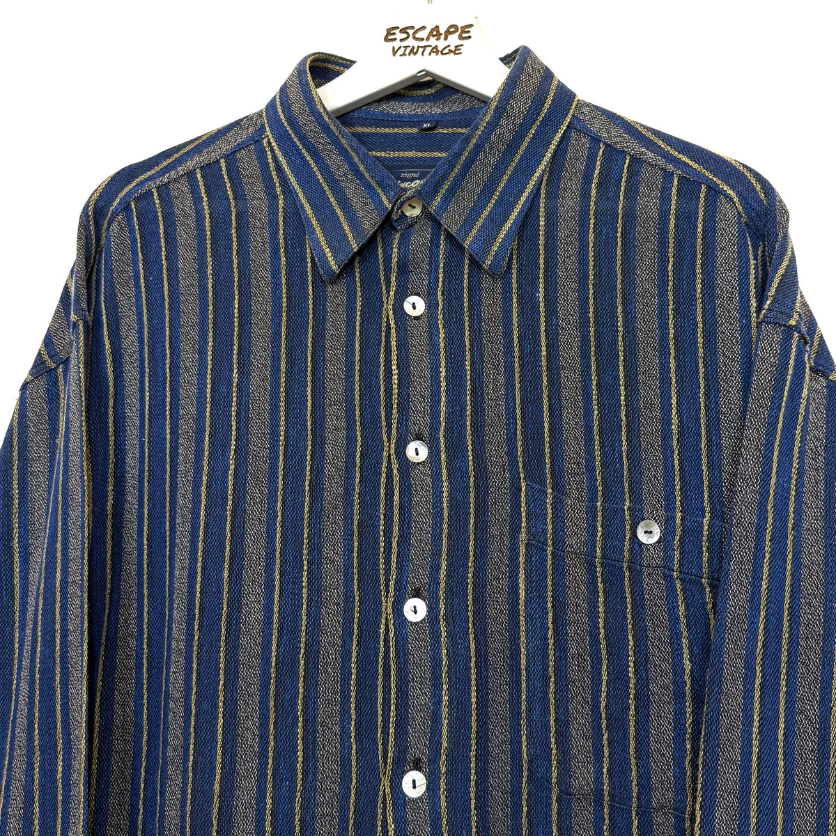 80s Camicia Stripes Vintage [XL]