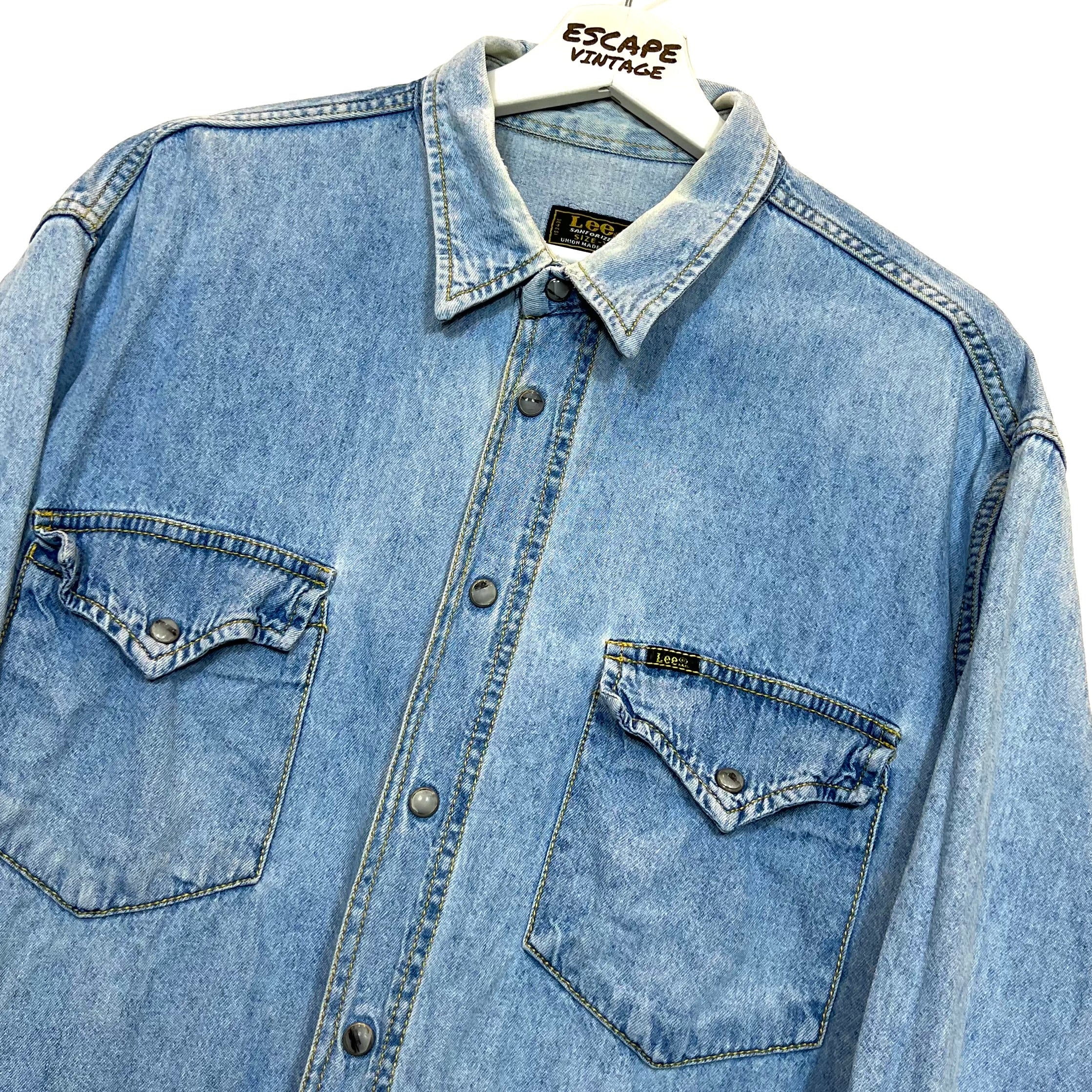 Camicia Lee in Denim Vintage [XL]