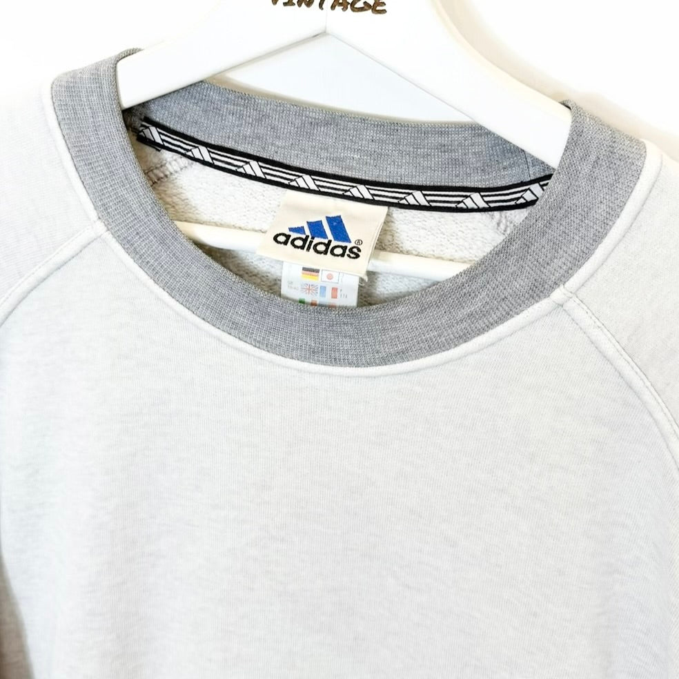 90s Felpa Adidas Vintage [M]