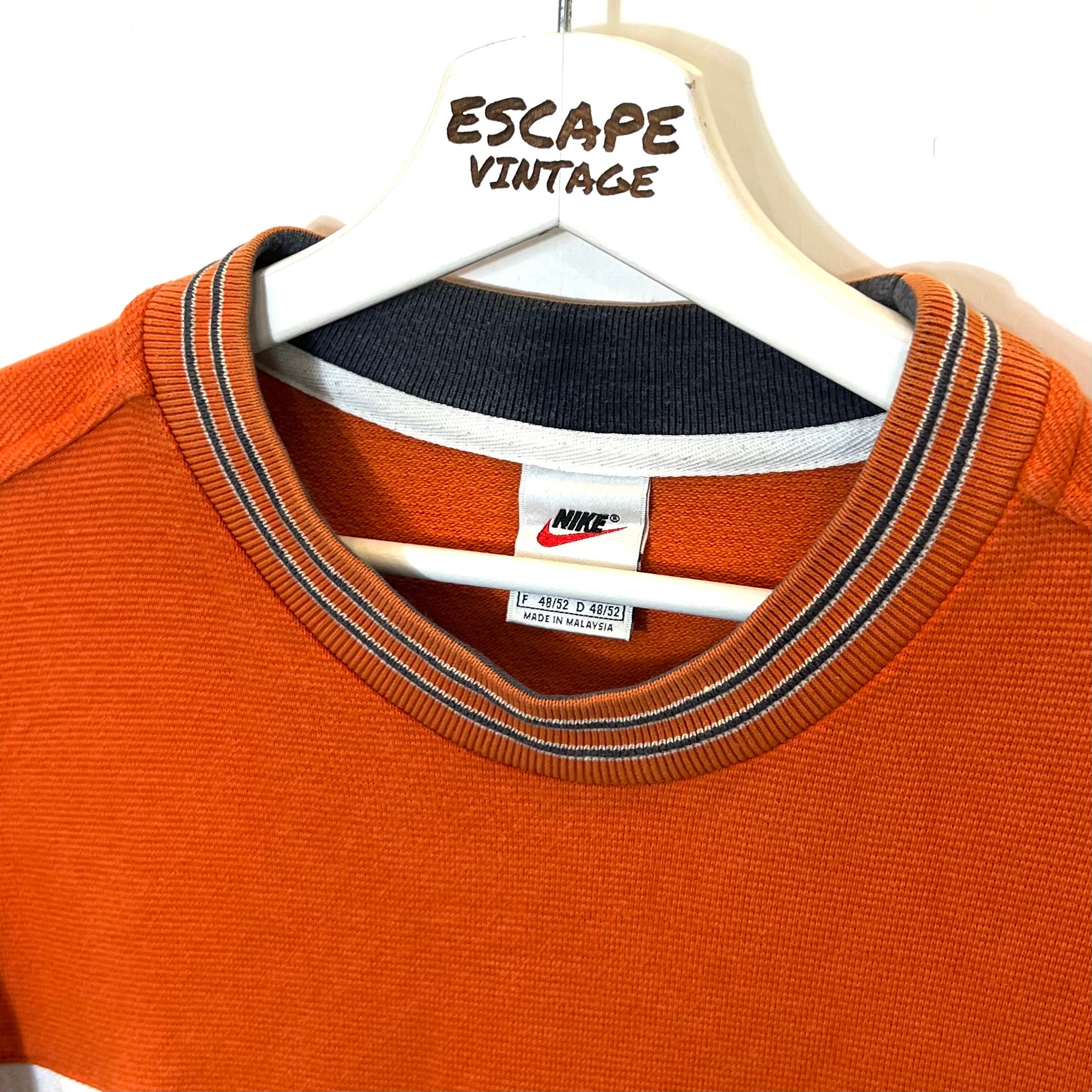 [ULTRA RARA] 90s Felpa Nike Spellout Vintage [L]