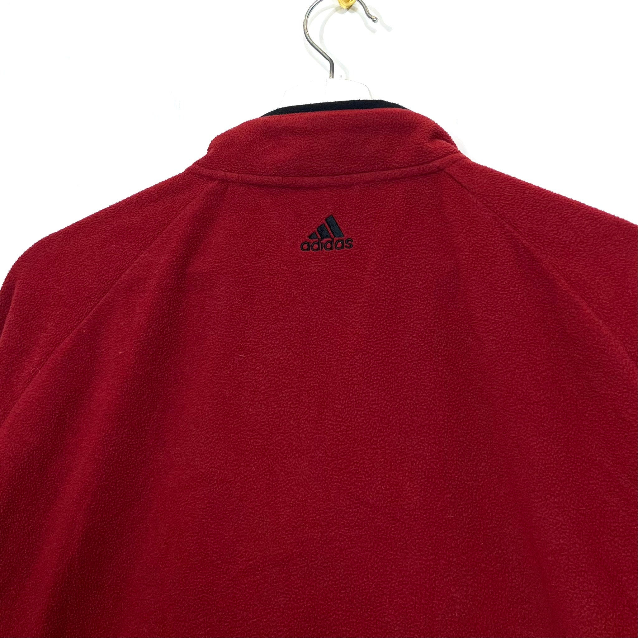 00s Felpa Adidas In Pile Vintage [XL]