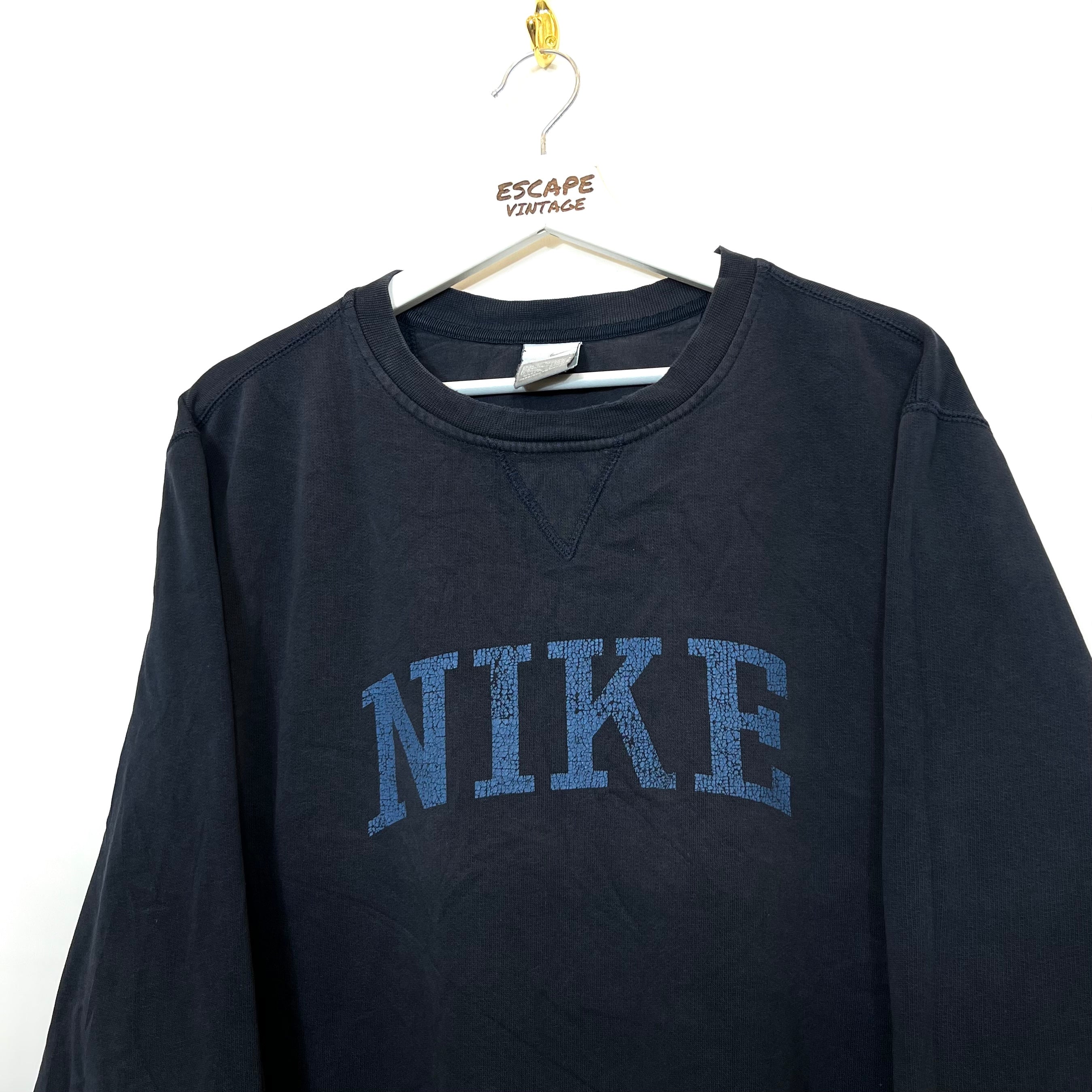 00s Felpa Nike Spellout Vintage [L]