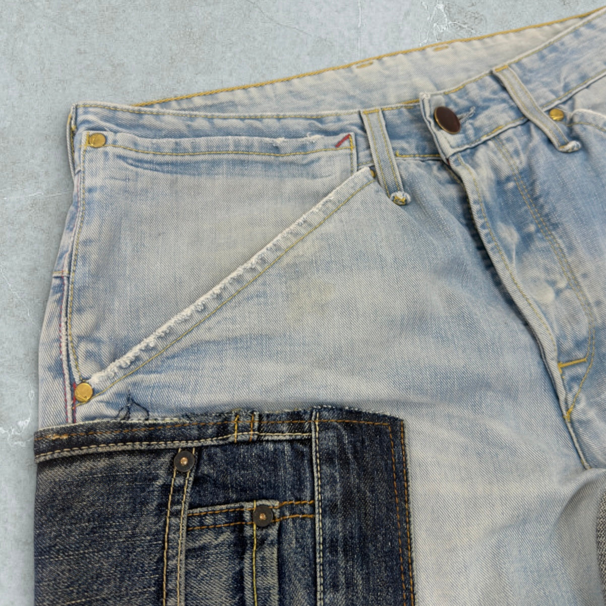 [LIMITED EDITION] Jeans Levis Patchwork Ultra Baggy Vintage [47 IT]