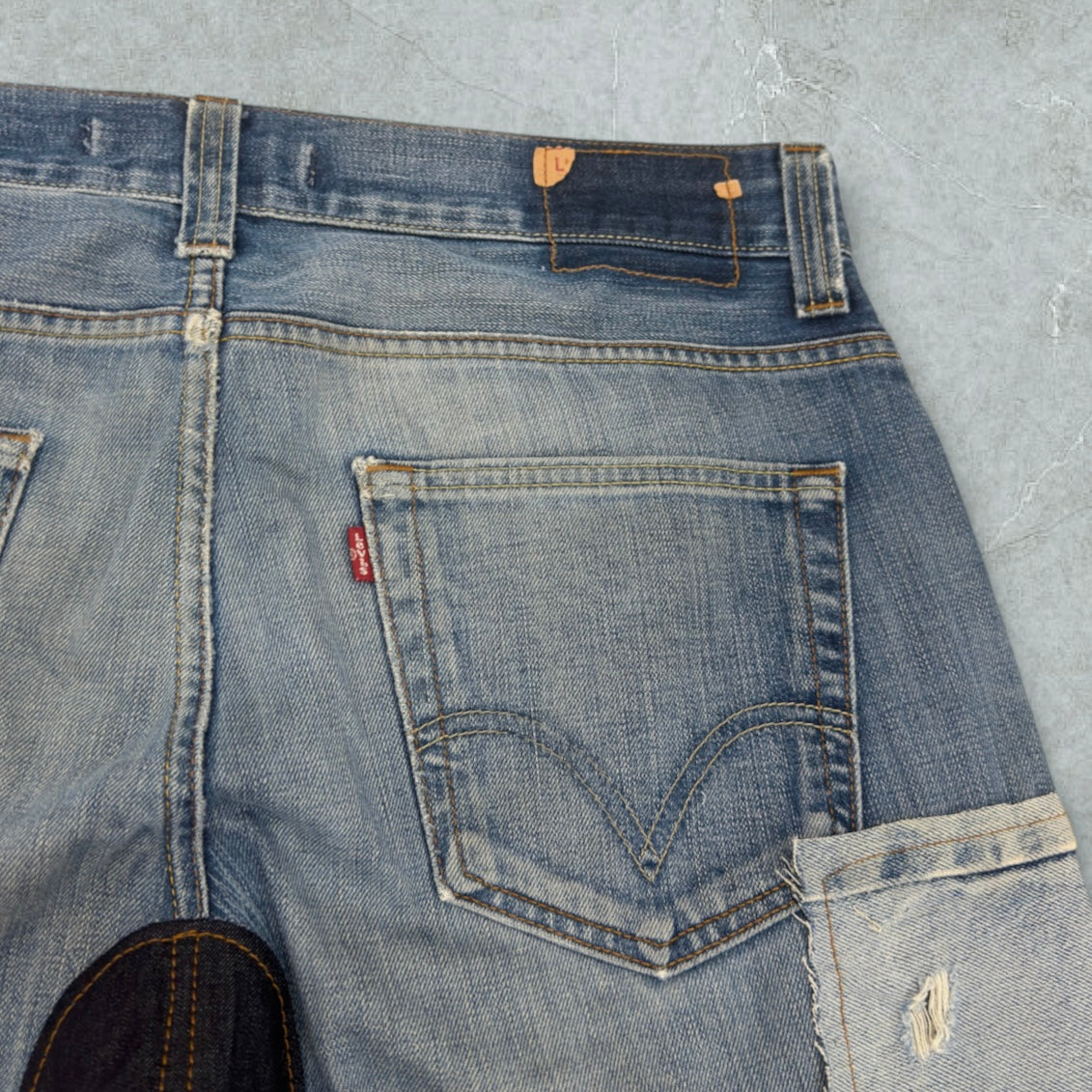 [LIMITED EDITION] Jeans Levis Patchwork Ultra Baggy Vintage [50 IT]