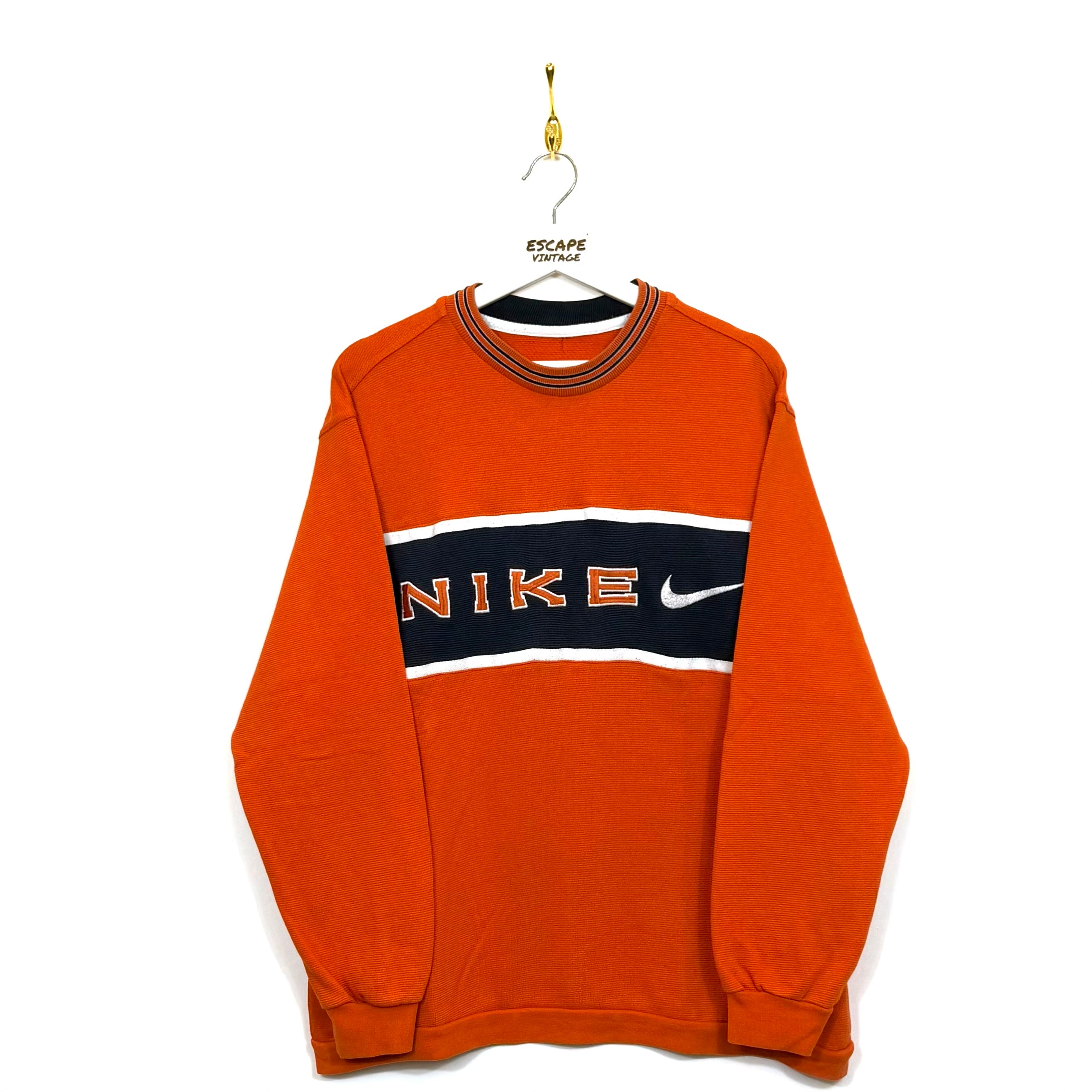 [ULTRA RARA] 90s Felpa Nike Spellout Vintage [M]