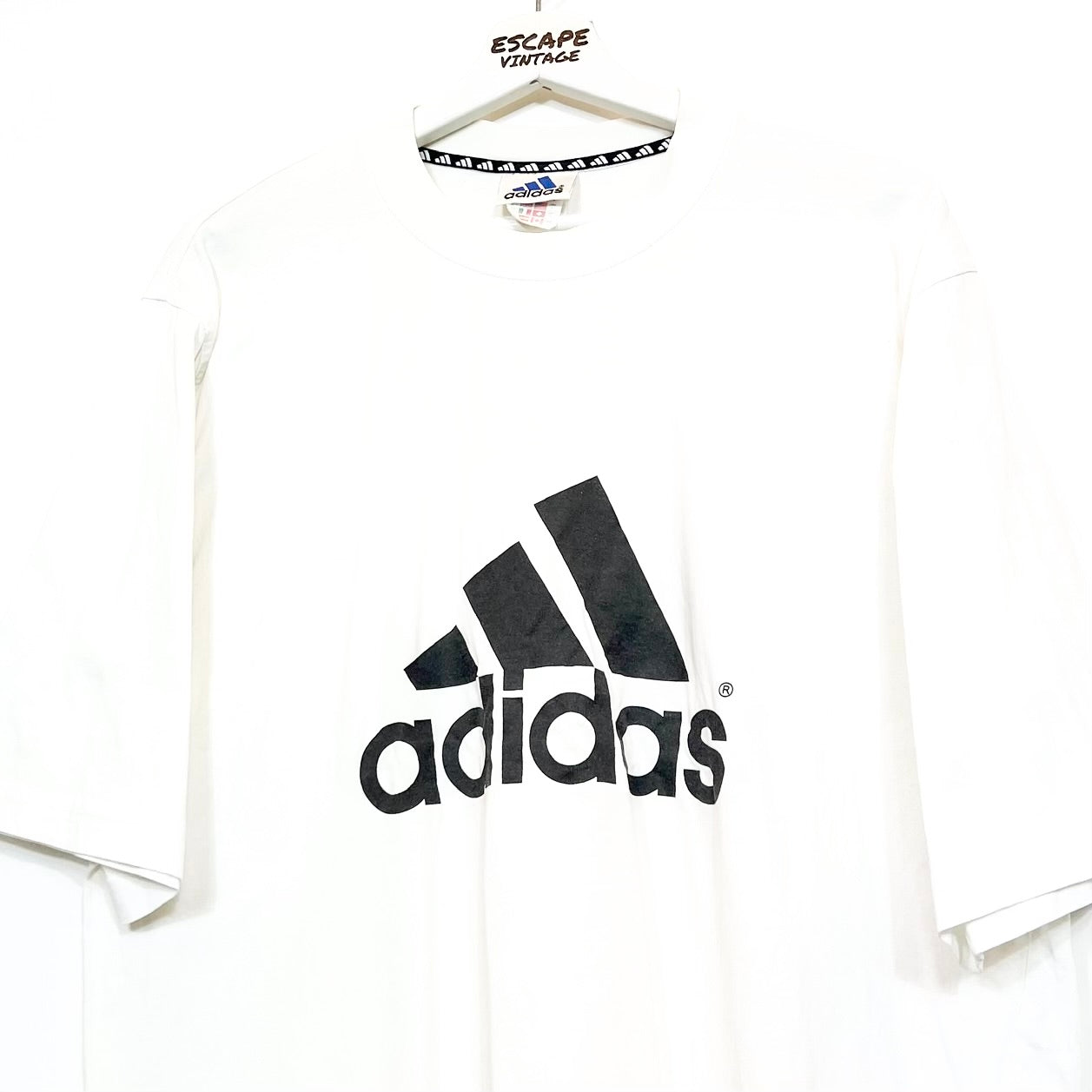 90s T-Shirt Adidas Vintage [L]