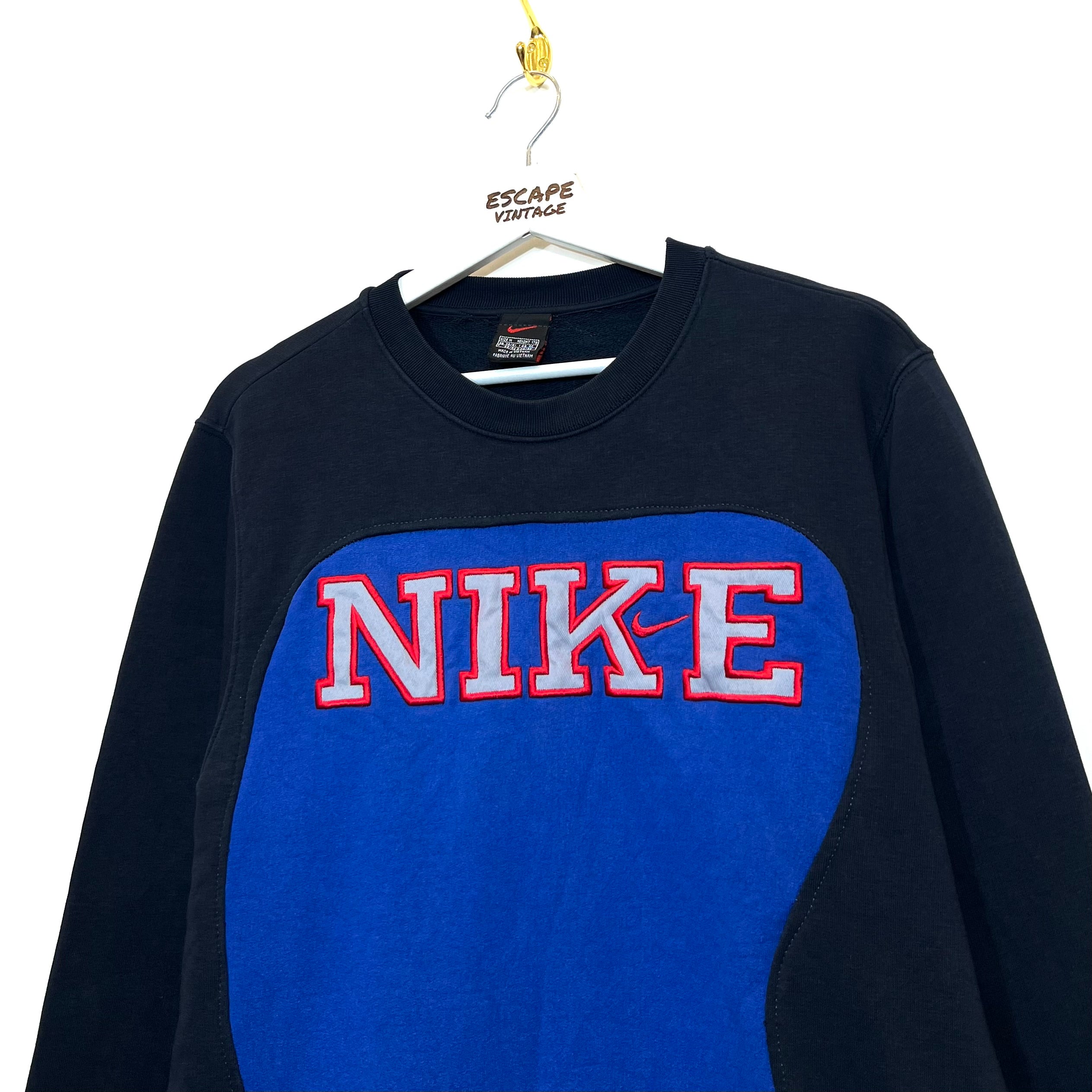 90s Felpa Nike Spellout Vintage [M]
