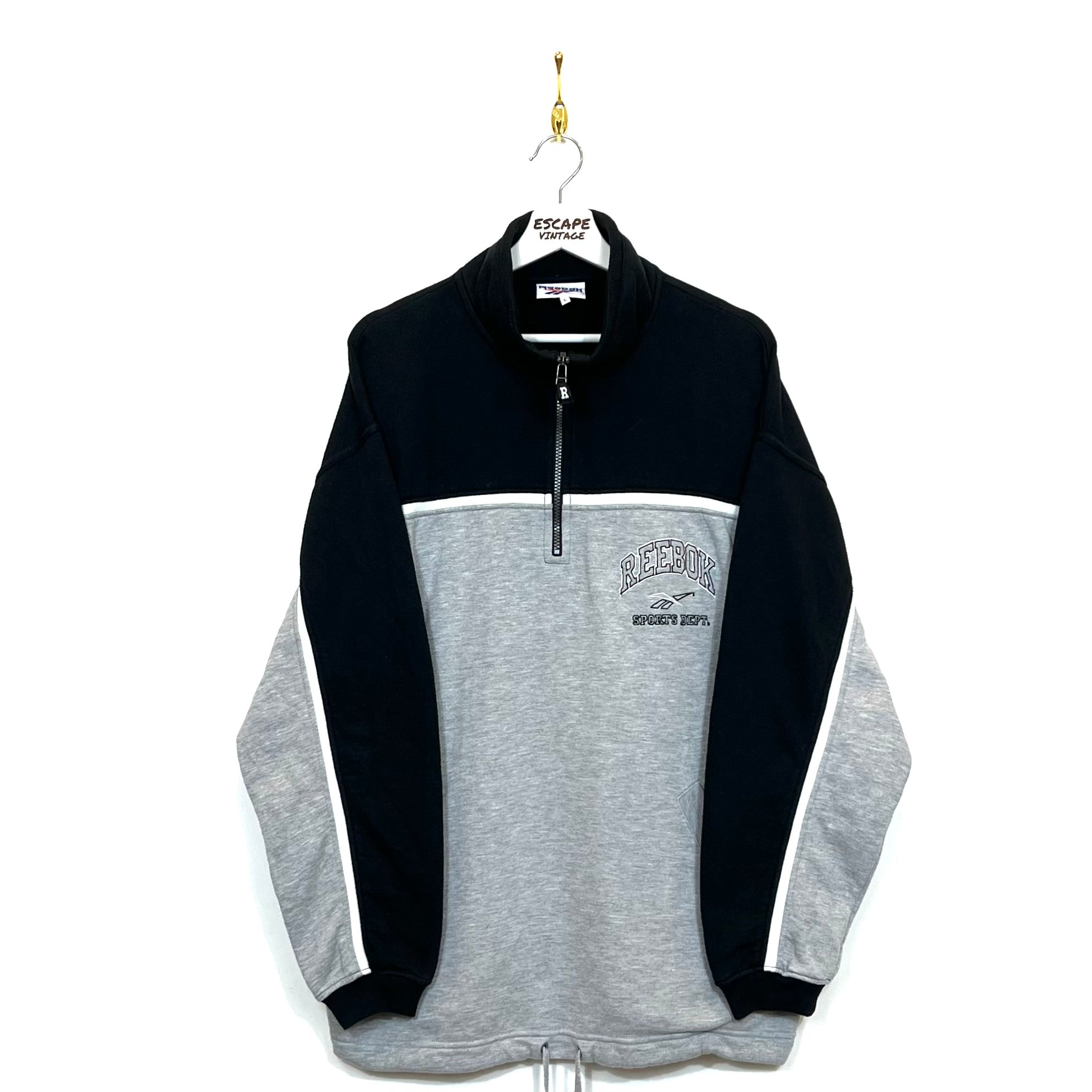 90s Felpa Reebok Vintage [L]